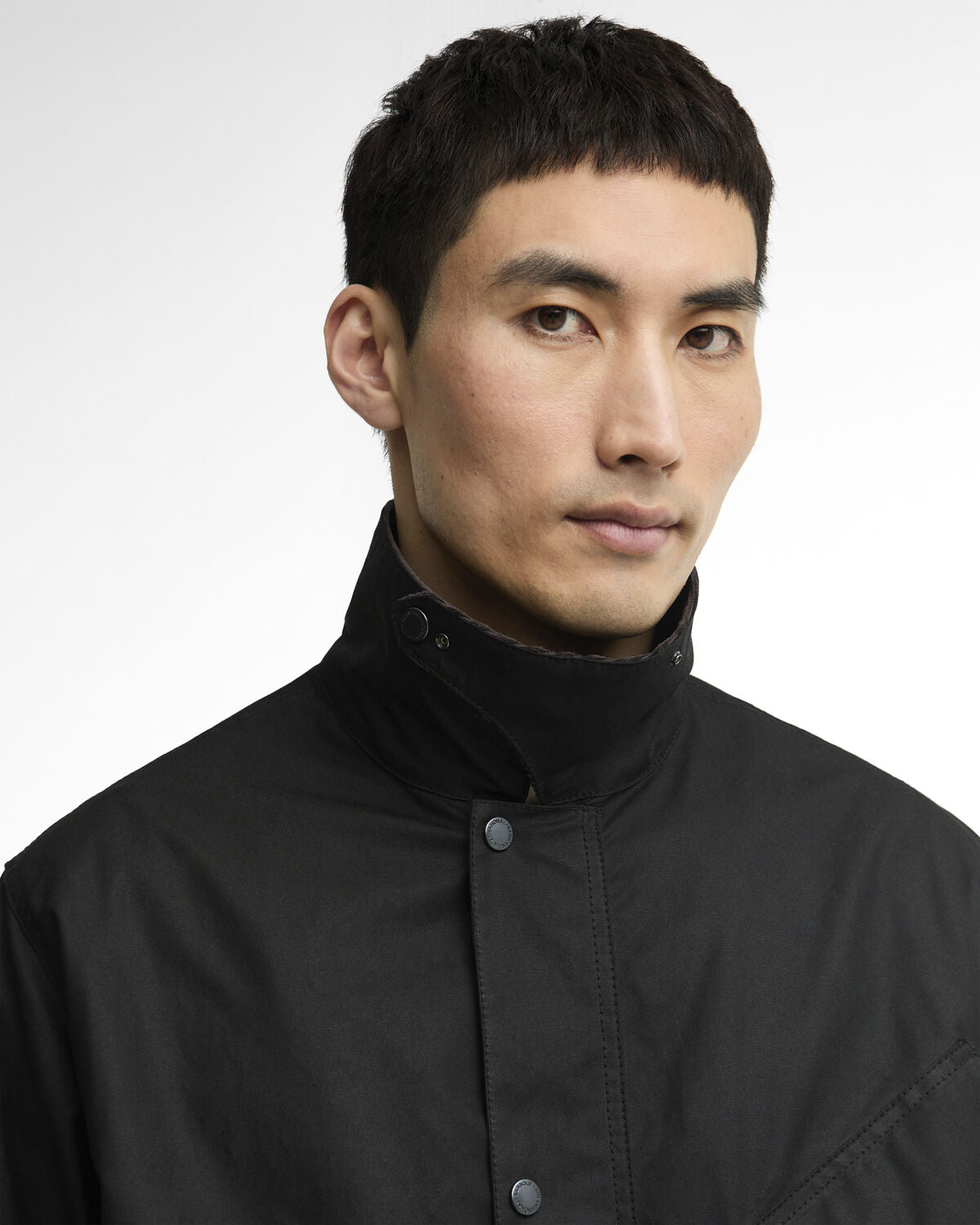 Barbour International – Brake Line Wax Jacket – Black
