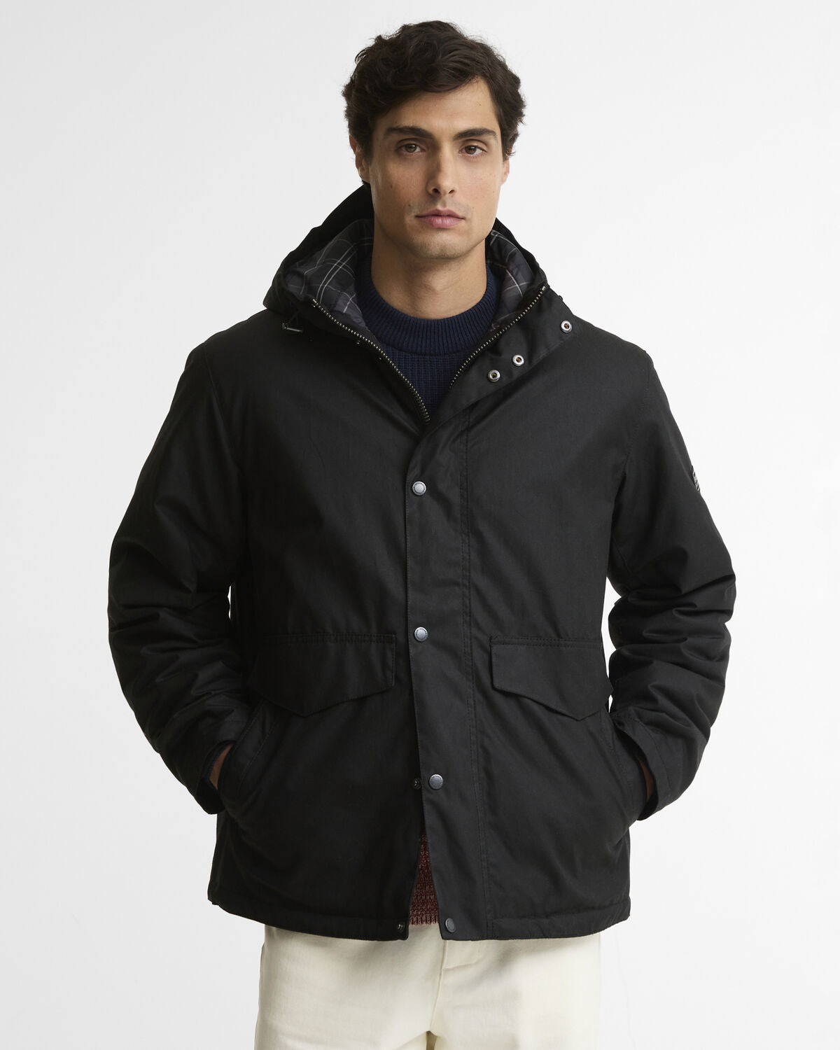 Barbour International – Everett Wax Jacket – Black