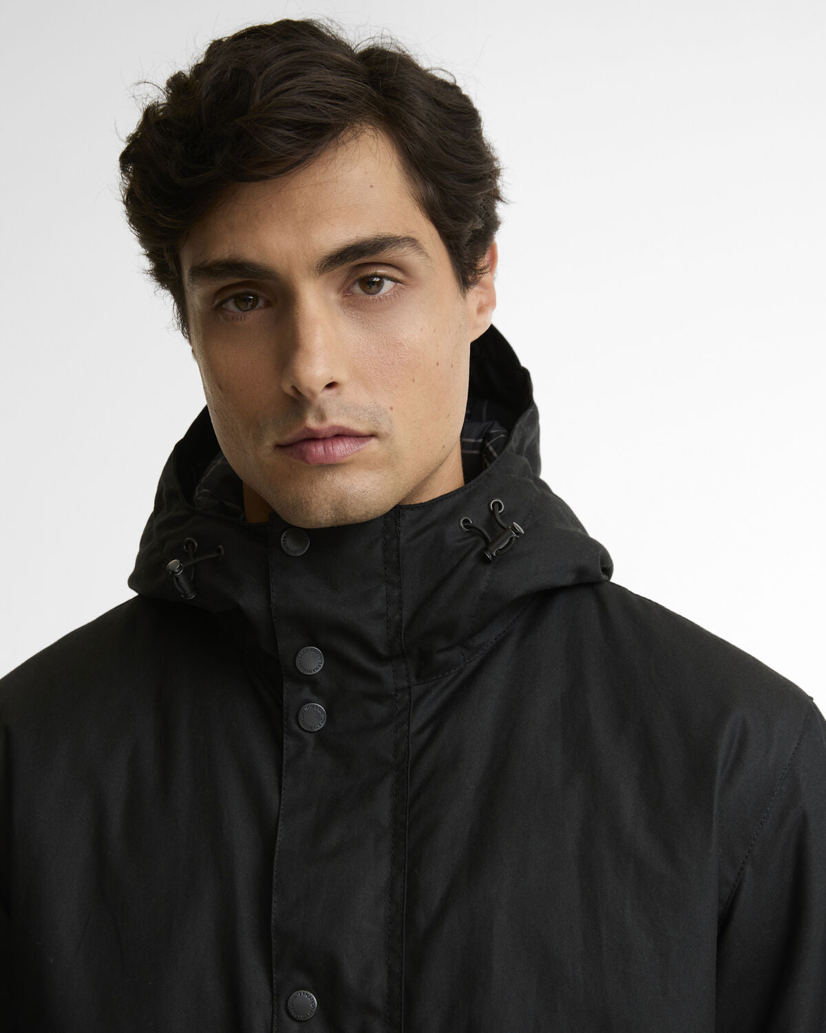 Barbour International – Everett Wax Jacket – Black