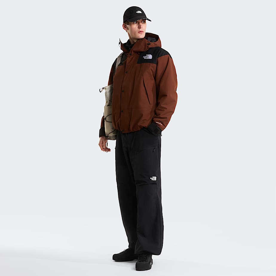 Men's DryVent™ Mono Mountain Jacket The North Face - Ember Soil-TNF Black
