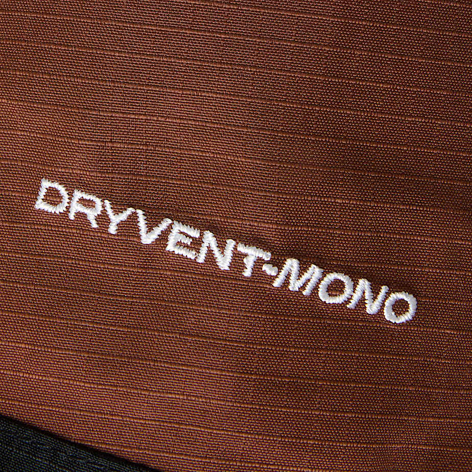 Men's DryVent™ Mono Mountain Jacket The North Face - Ember Soil-TNF Black