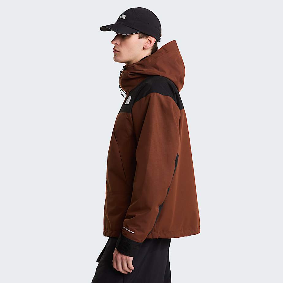 Men's DryVent™ Mono Mountain Jacket The North Face - Ember Soil-TNF Black