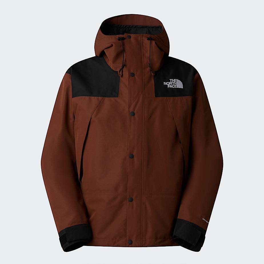 Men's DryVent™ Mono Mountain Jacket The North Face - Ember Soil-TNF Black