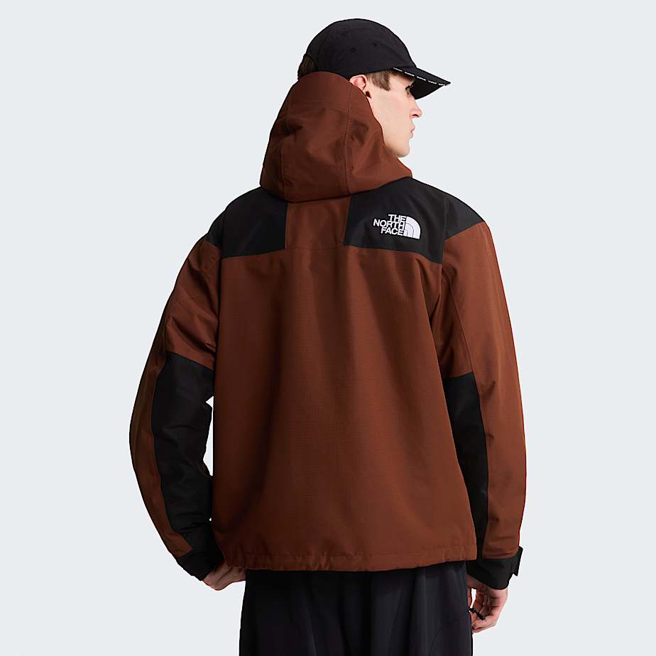 Men's DryVent™ Mono Mountain Jacket The North Face - Ember Soil-TNF Black