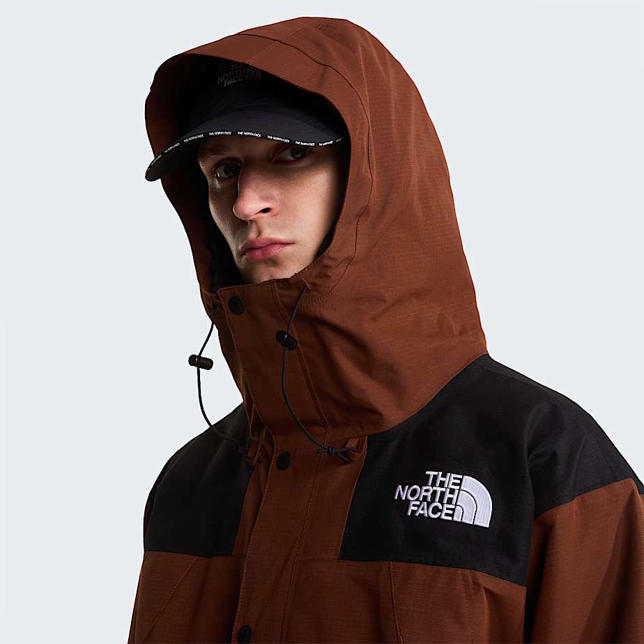 Men's DryVent™ Mono Mountain Jacket The North Face - Ember Soil-TNF Black