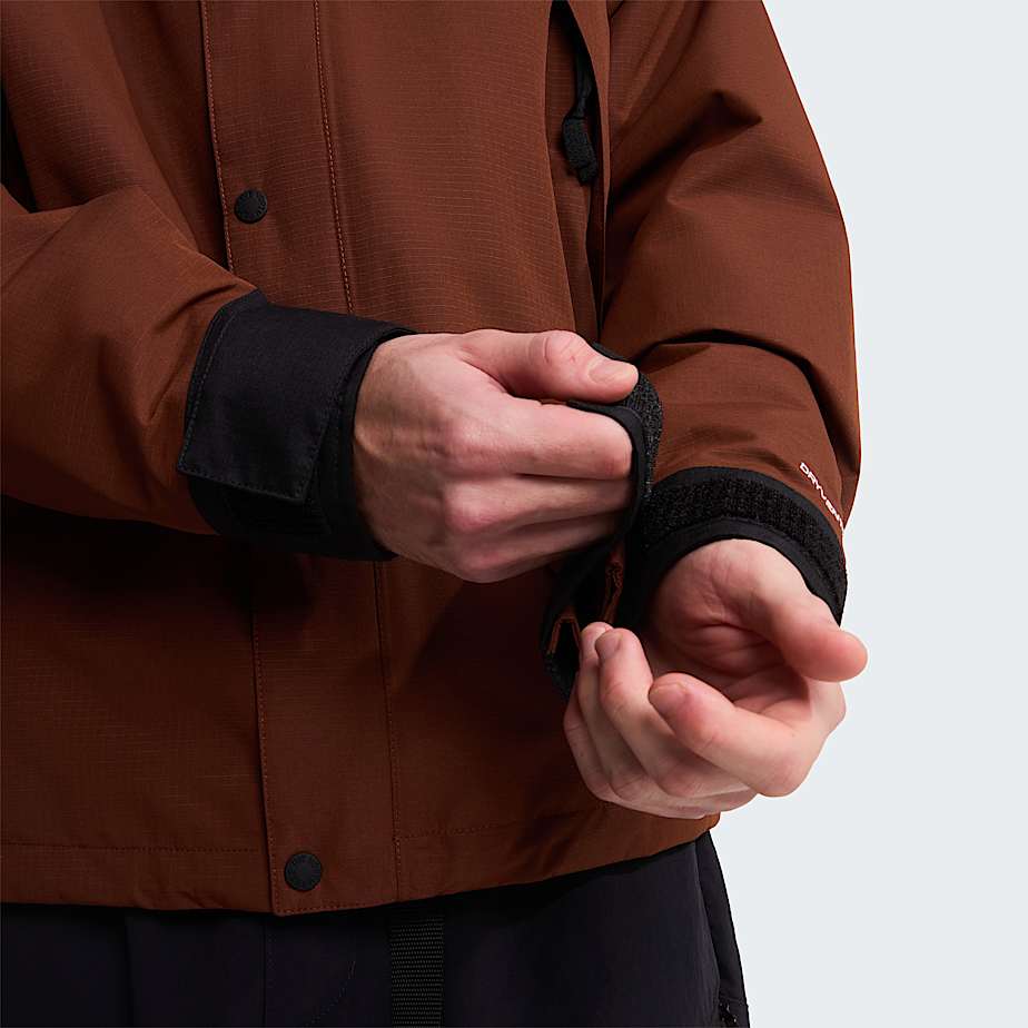 Men's DryVent™ Mono Mountain Jacket The North Face - Ember Soil-TNF Black