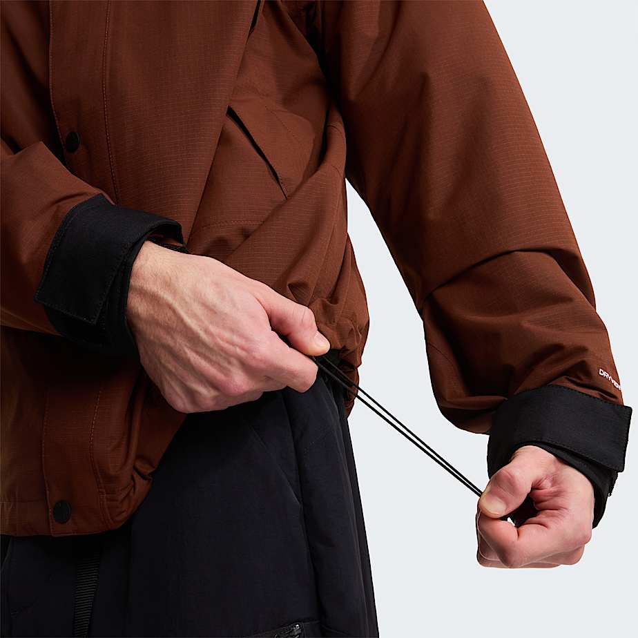 Men's DryVent™ Mono Mountain Jacket The North Face - Ember Soil-TNF Black