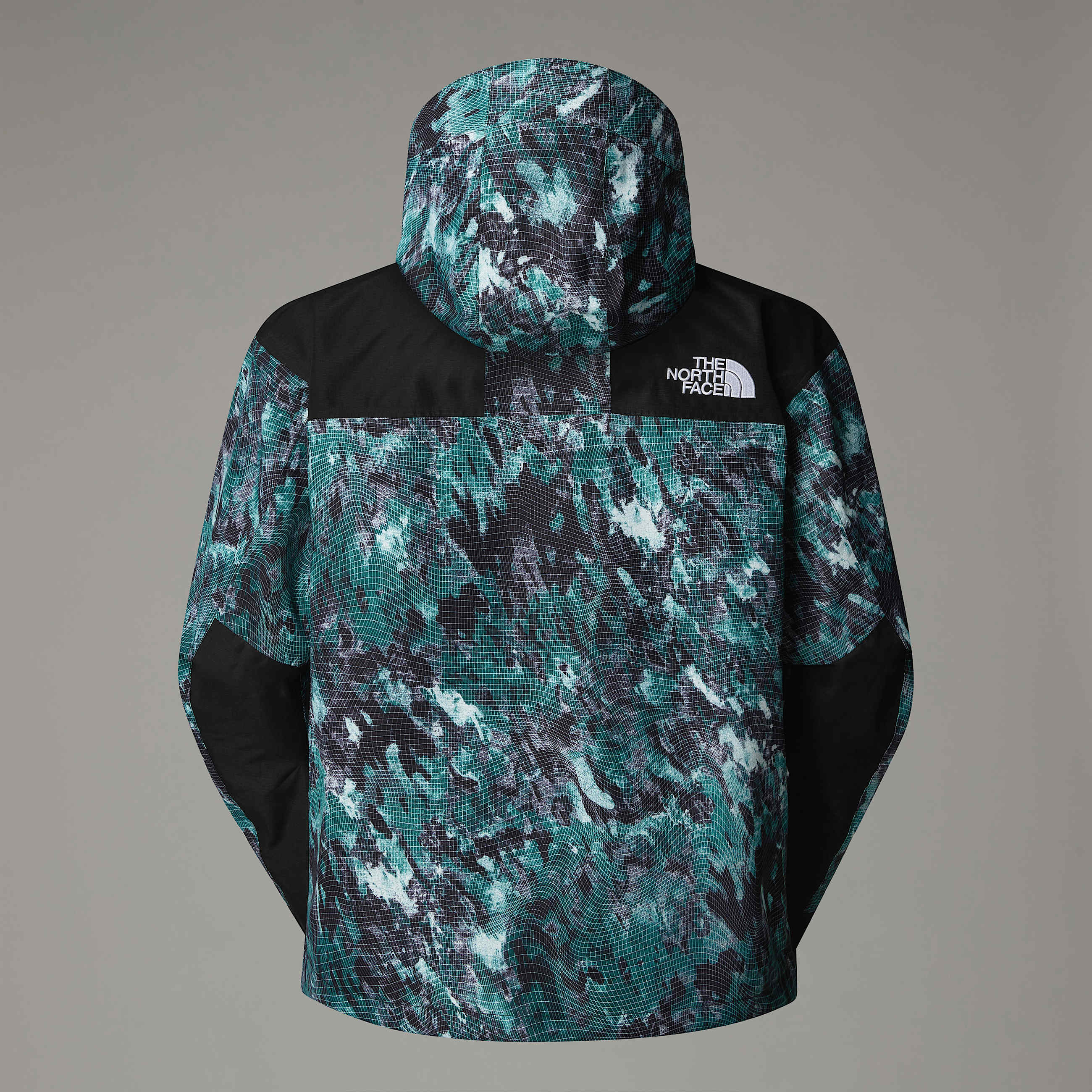 Giacca DryVent™ Mono Mountain The North Face - Deep Nori Trail Grid Print / TNF Black