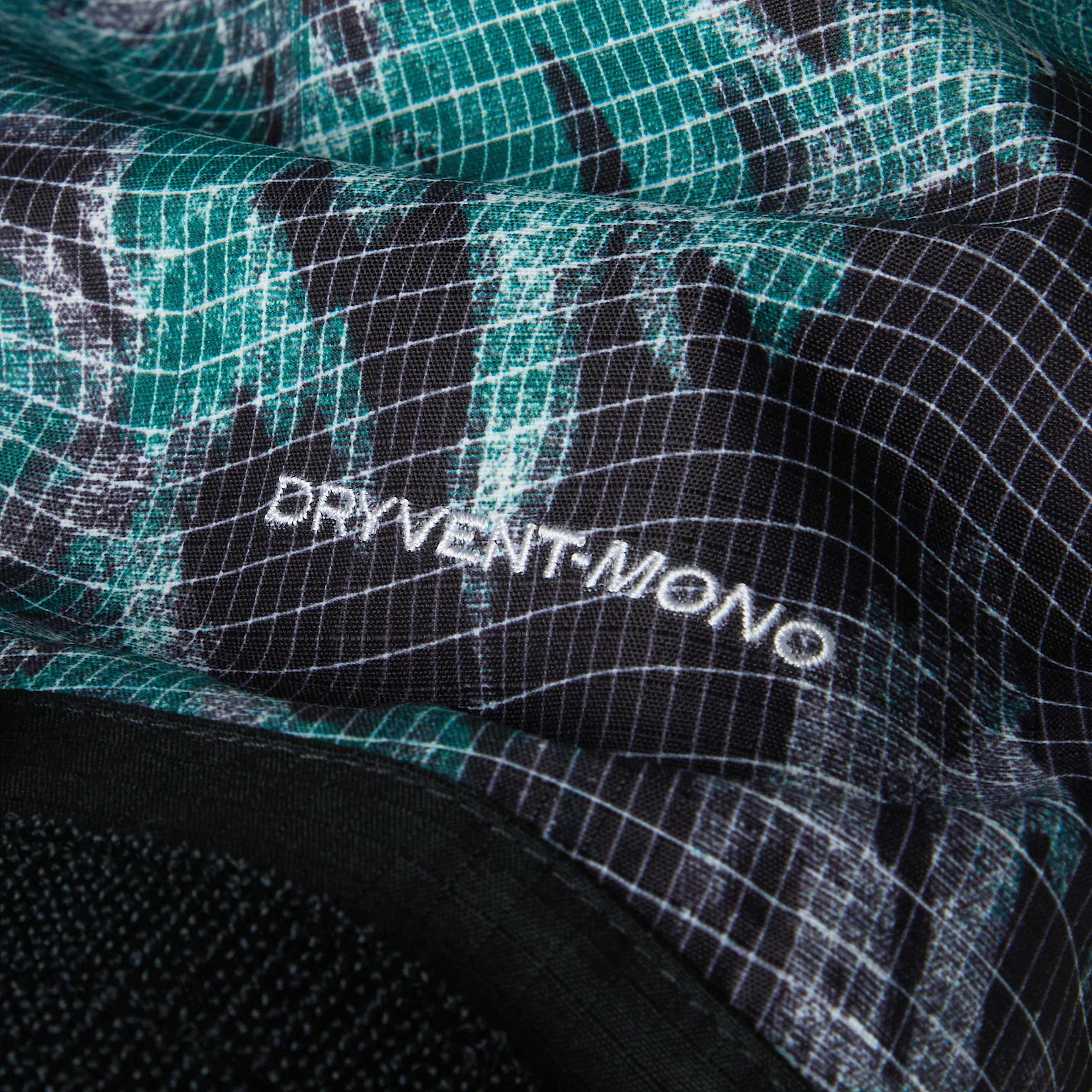 Giacca DryVent™ Mono Mountain The North Face - Deep Nori Trail Grid Print / TNF Black