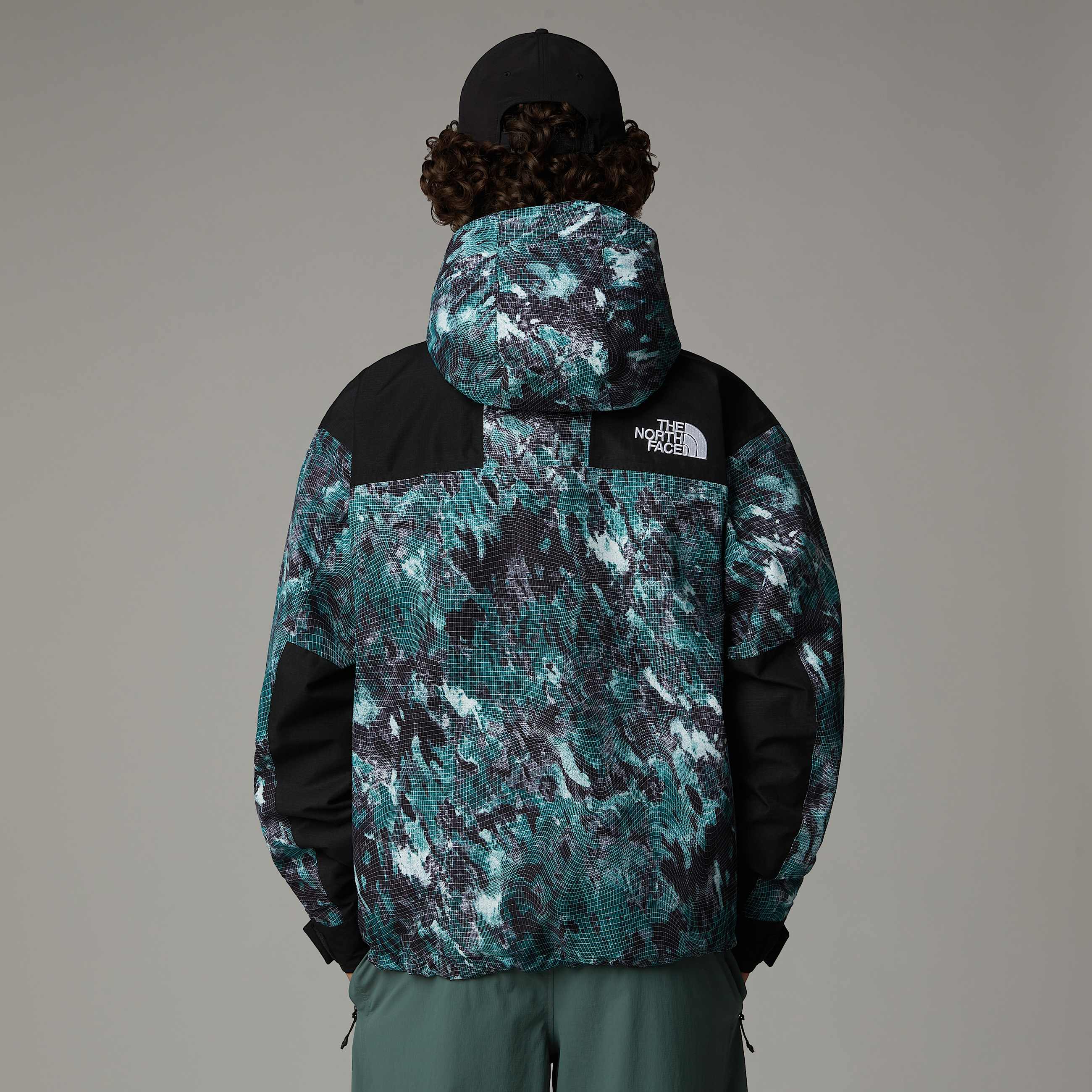 Giacca DryVent™ Mono Mountain The North Face - Deep Nori Trail Grid Print / TNF Black