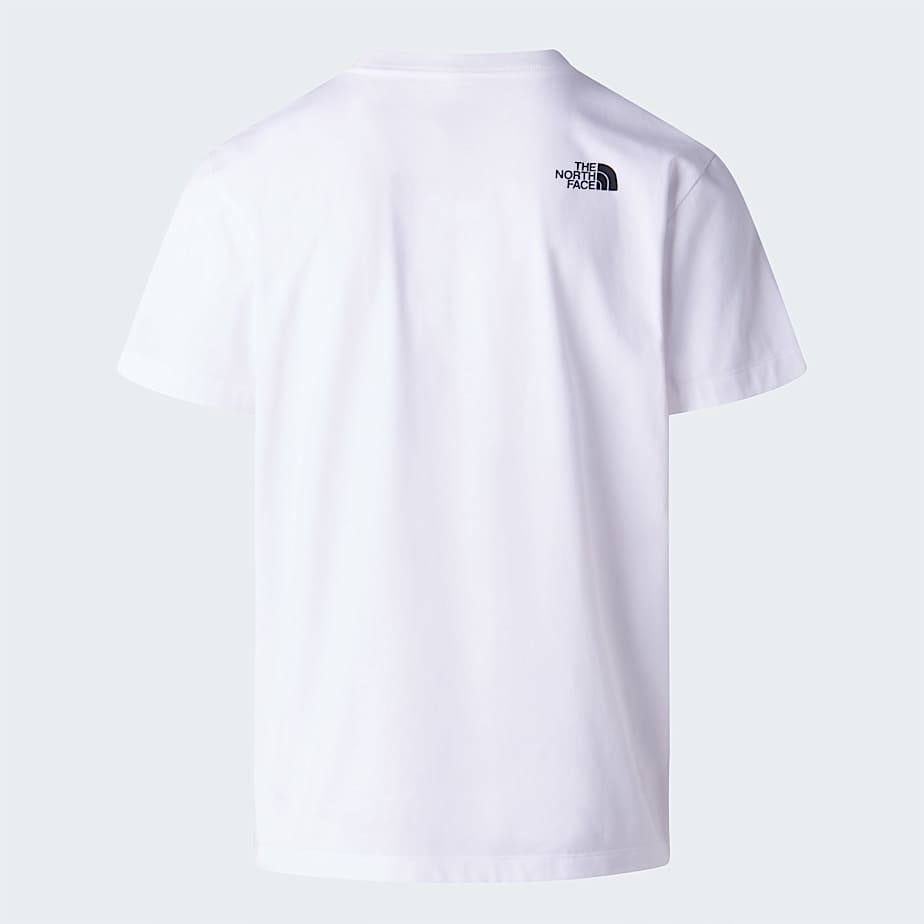 Men's Evolution Box Half Dome Regular T-Shirt The North Face - TNF White
