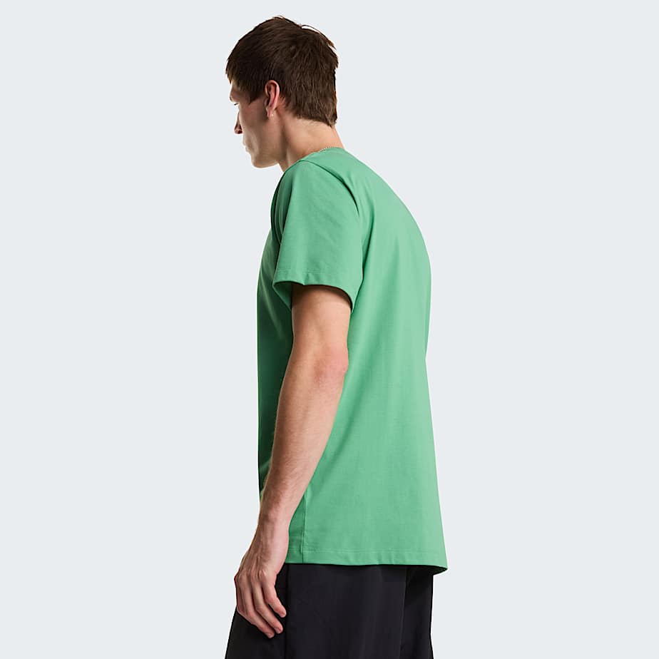 Men's Evolution Simple Dome Regular T-Shirt The North Face - Dimmed Algae