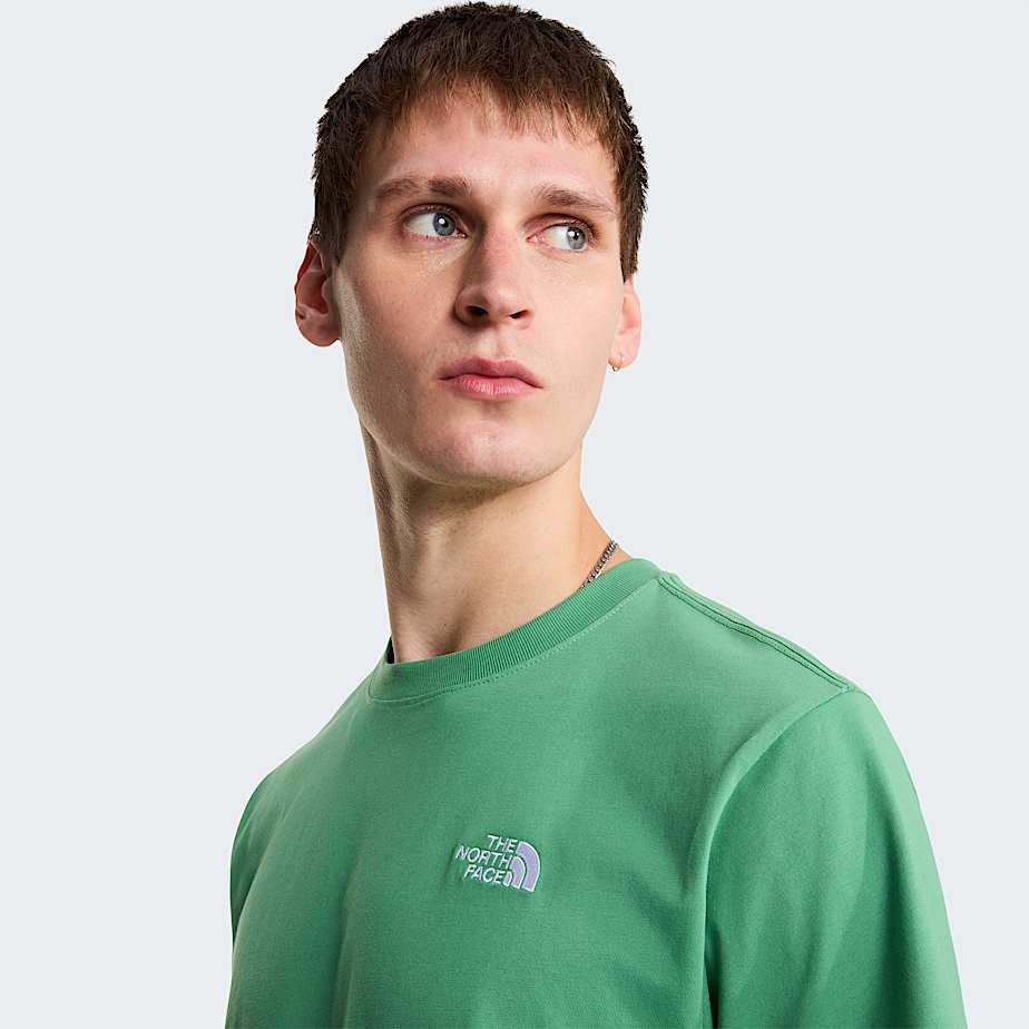 Men's Evolution Simple Dome Regular T-Shirt The North Face - Dimmed Algae