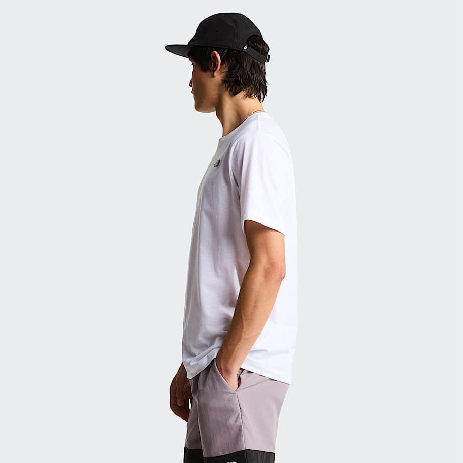 Men's Evolution Simple Dome Regular T-Shirt The North Face - TNF White