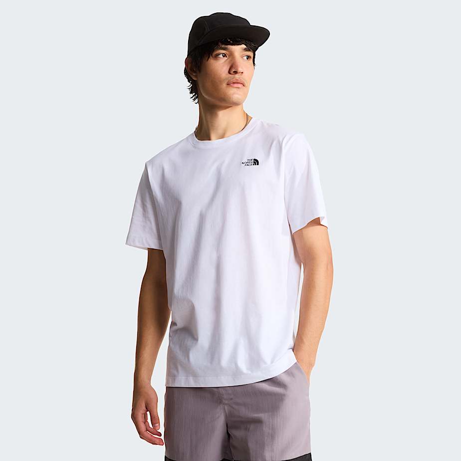 Men's Evolution Simple Dome Regular T-Shirt The North Face - TNF White