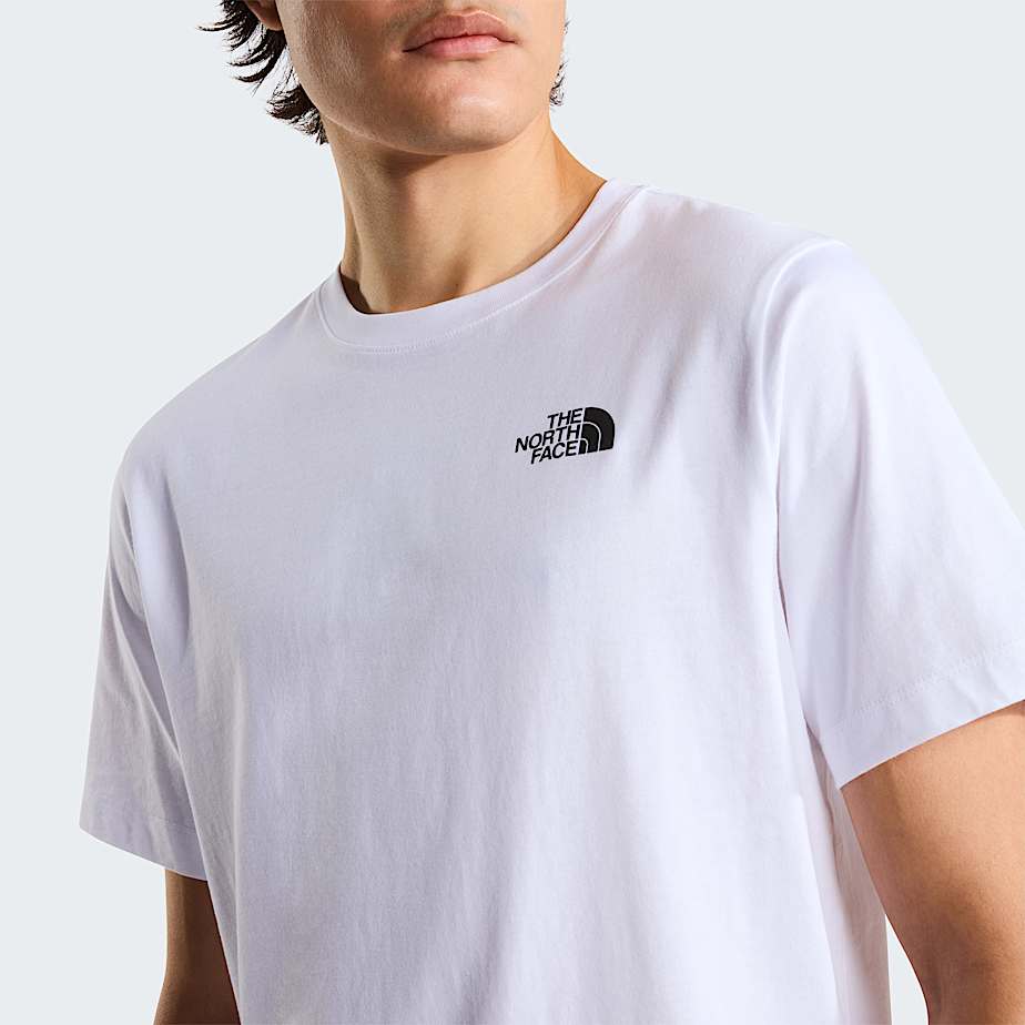 Men's North Faces Regular Graphic T-Shirt The North Face - TNF White