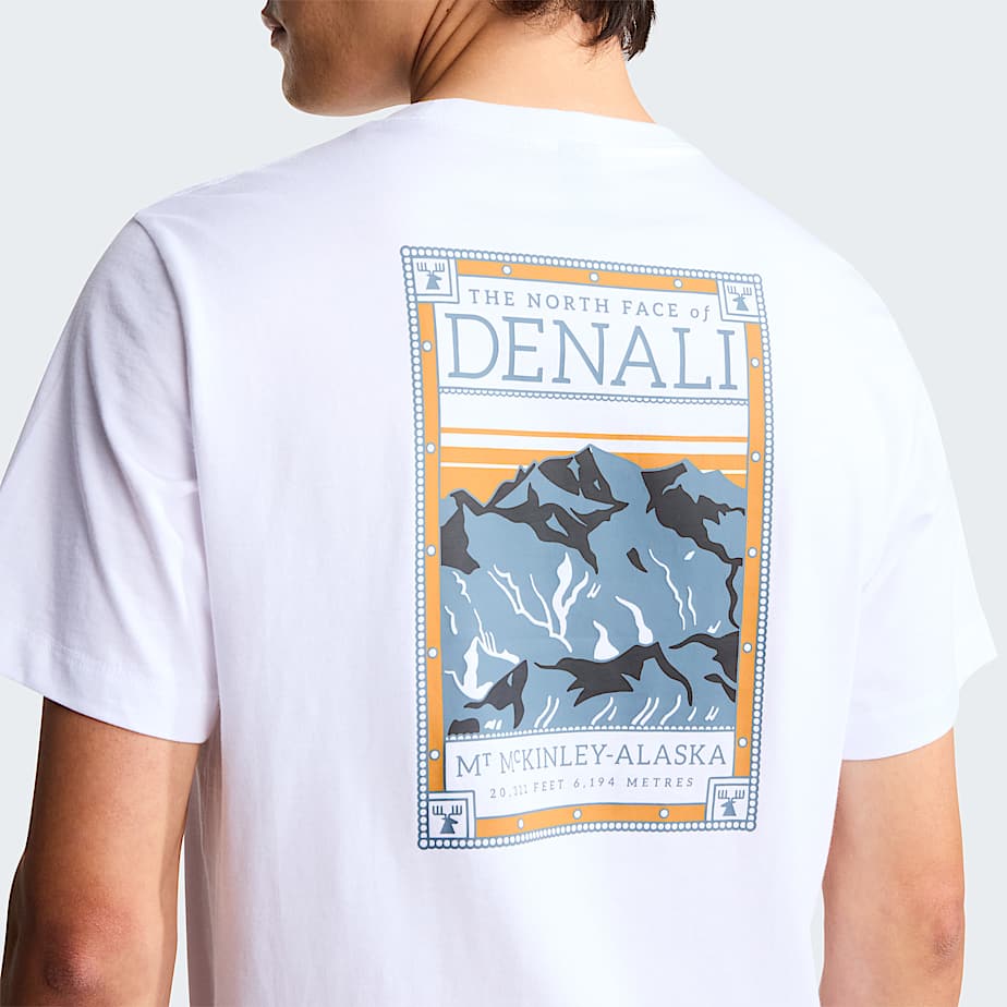 Men's North Faces Regular Graphic T-Shirt The North Face - TNF White
