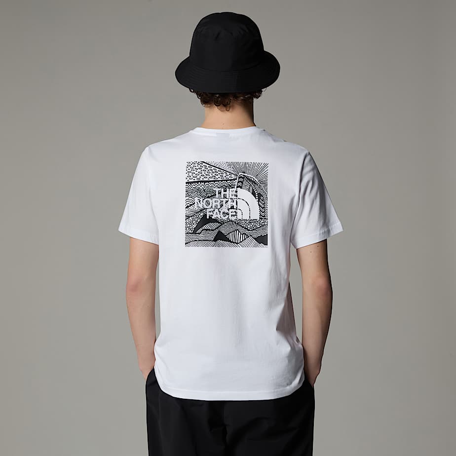 T-Shirt Redbox Celebration Da Uomo The North Face - TNF White