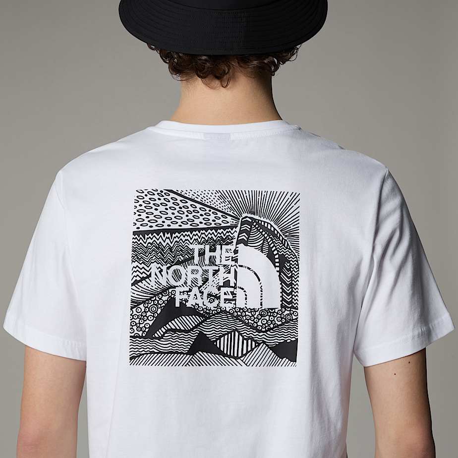 T-Shirt Redbox Celebration Da Uomo The North Face - TNF White