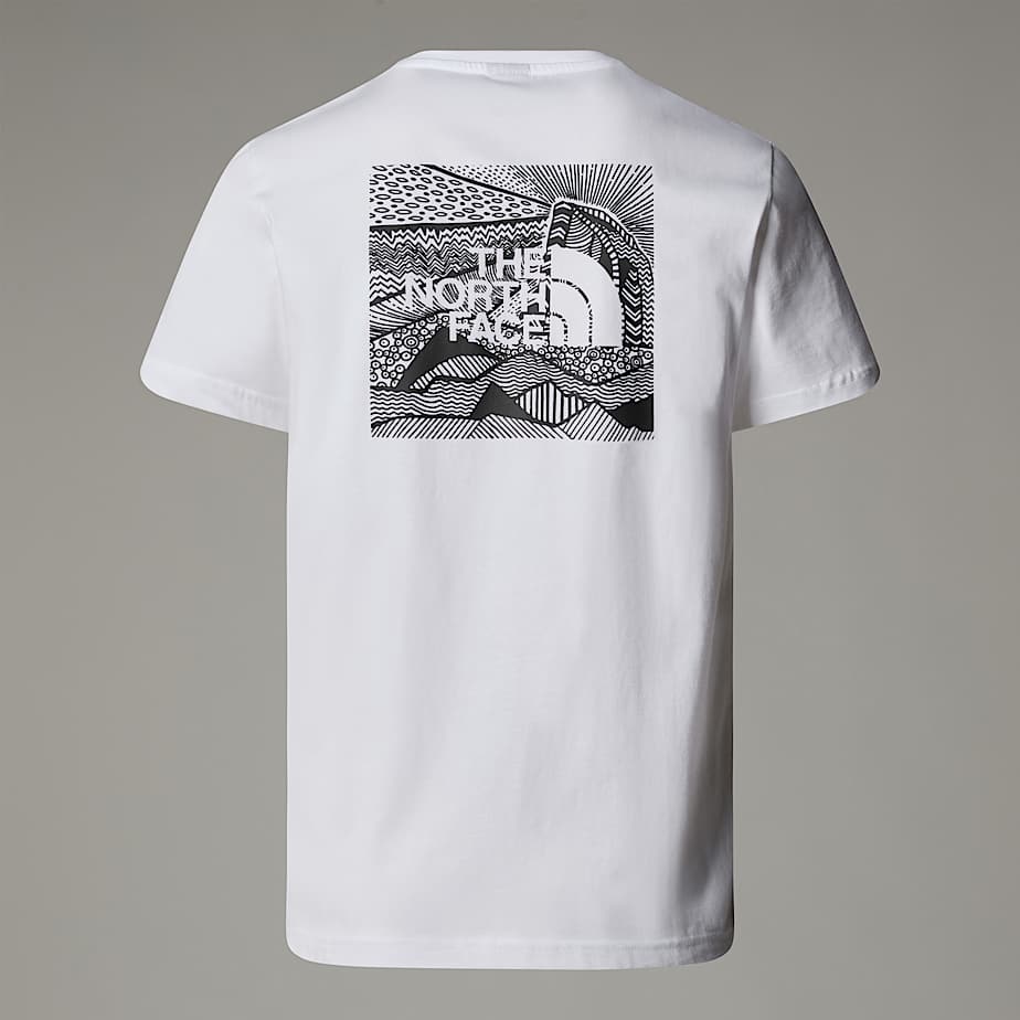 T-Shirt Redbox Celebration Da Uomo The North Face - TNF White