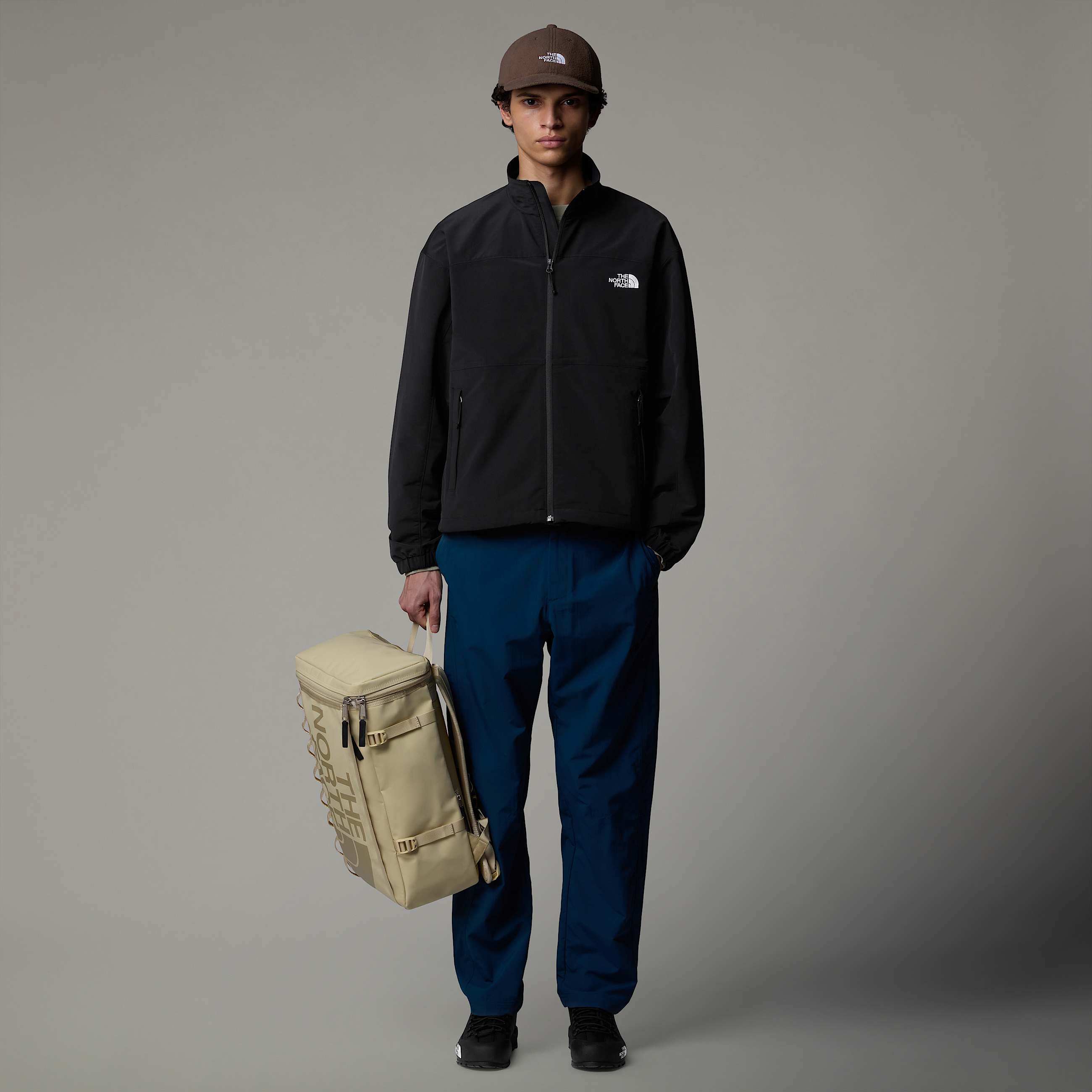 Giacca TNF Easy Wind Track The North Face - TNF Black