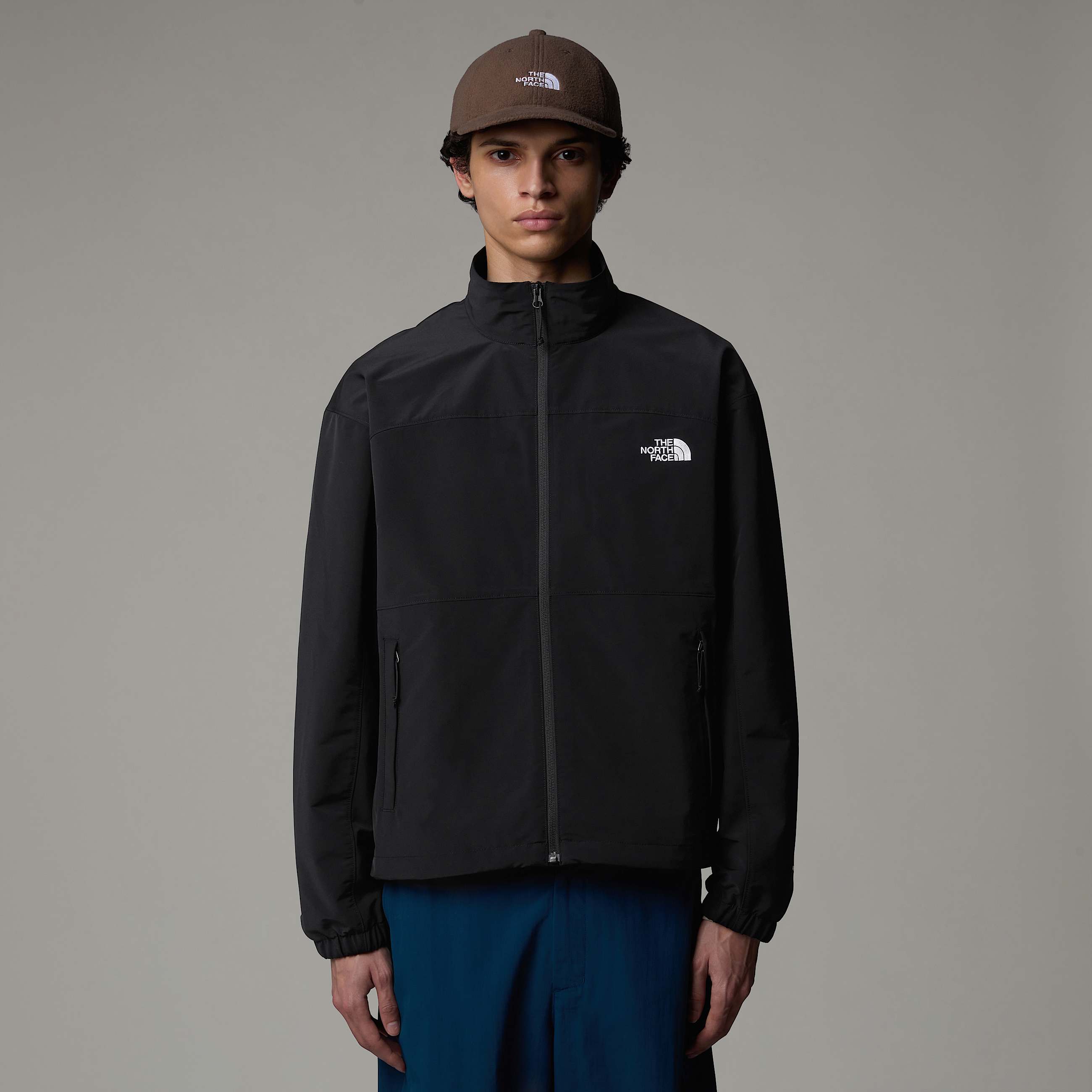 Giacca TNF Easy Wind Track The North Face - TNF Black