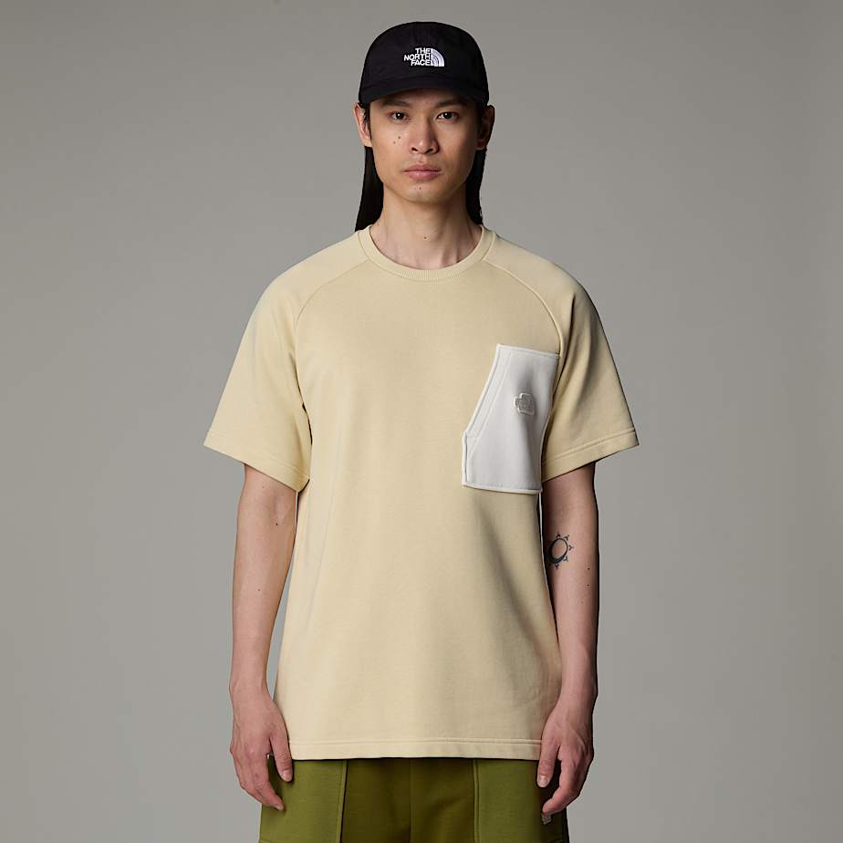 T-Shirt Terry Relaxed The North Face - Gravel
