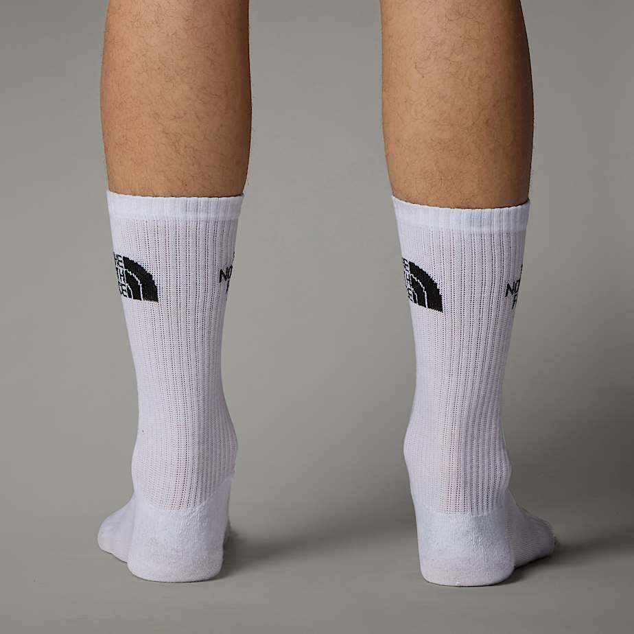 Multi Sport Cushion Crew Socks The North Face - TNF White