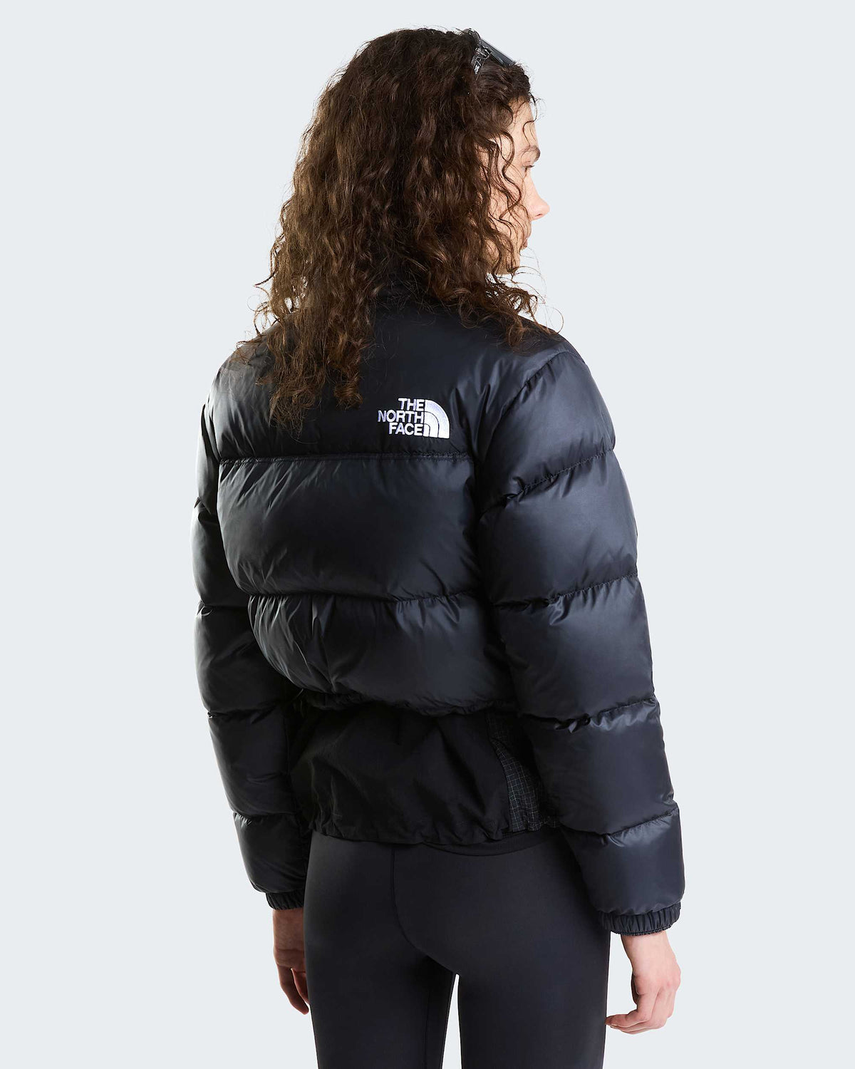 The North Face Nuptse Short donna nero - foto 4