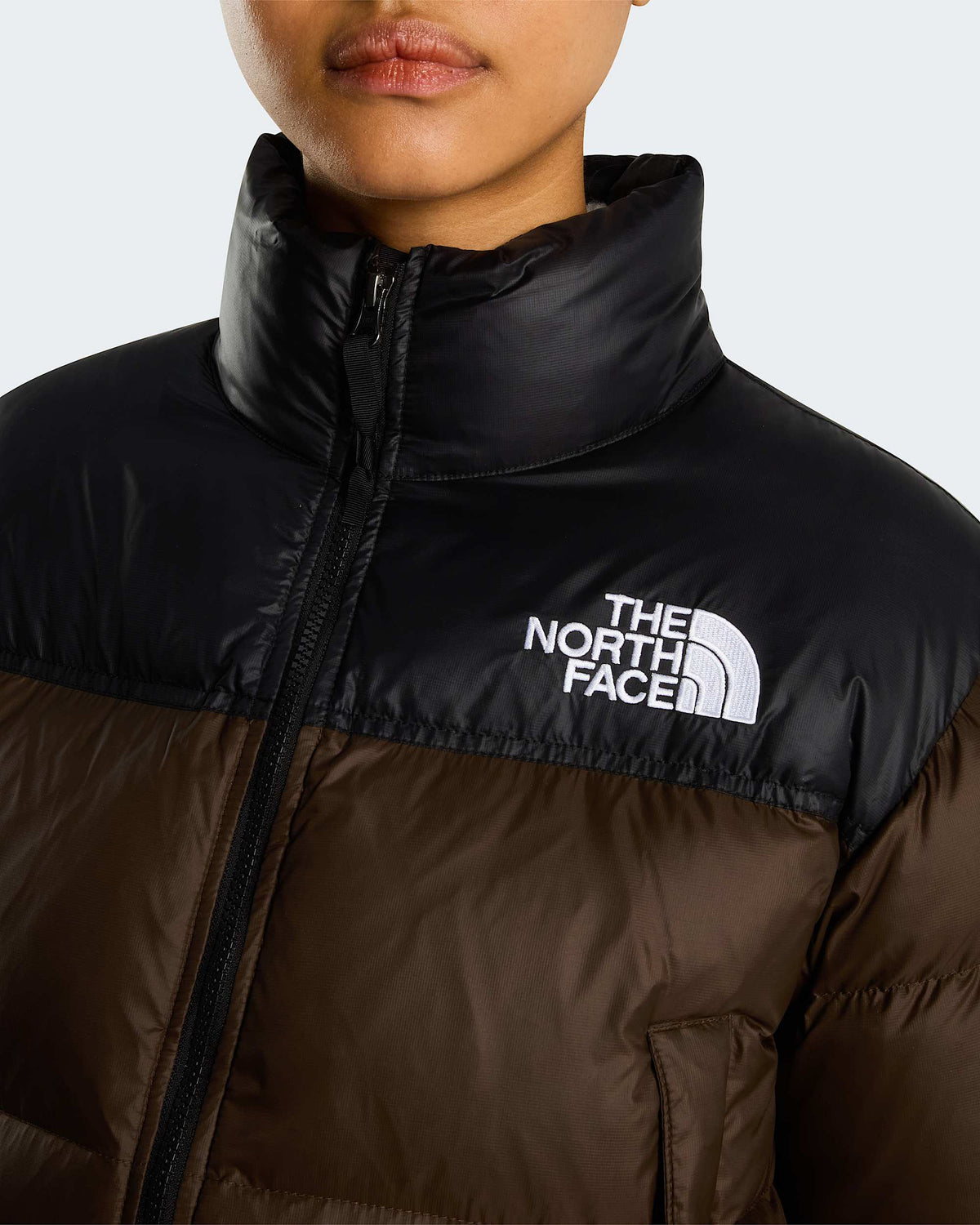 The North Face Nuptse Short donna marrone - foto 6