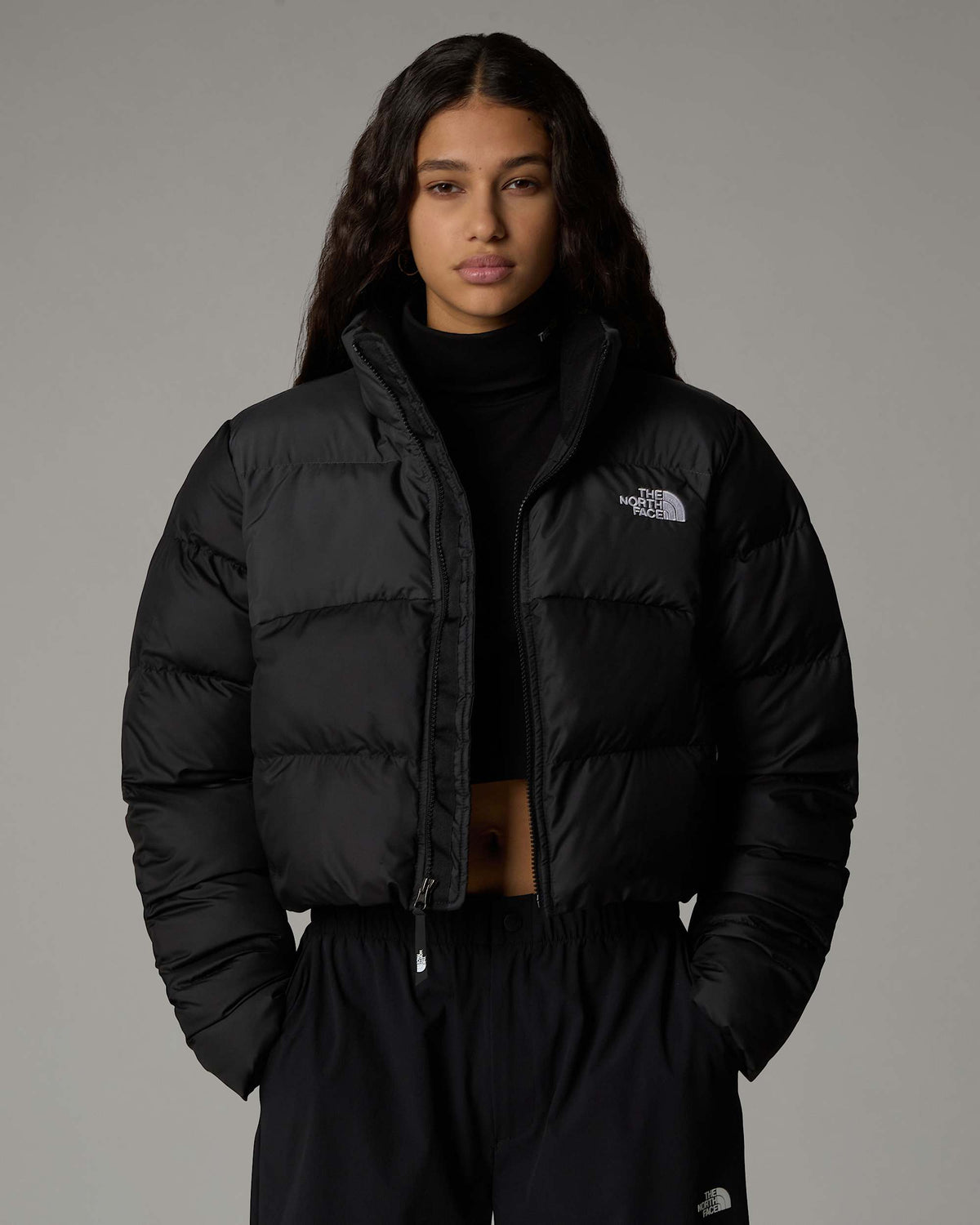The North Face Cropped Saikuru donna nera - foto 5