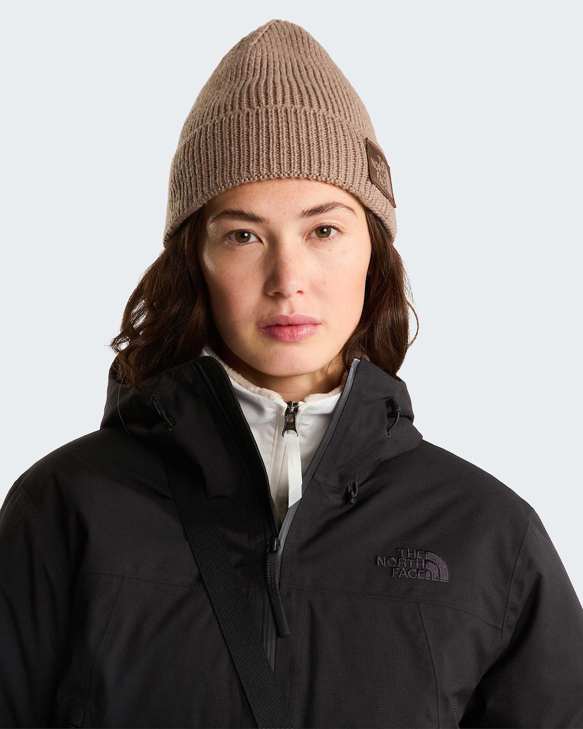 The North Face Logo Box Beanie granata - foto 2