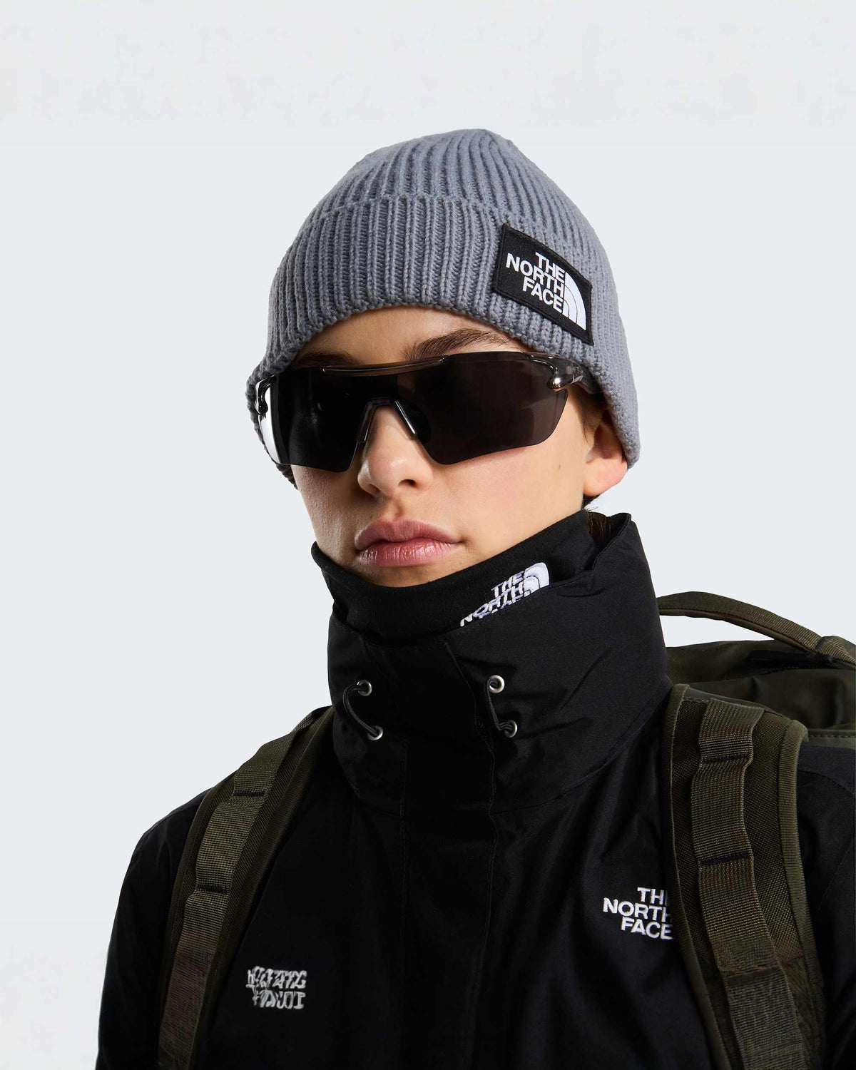 The North Face Logo Box Beanie grigio - foto 2