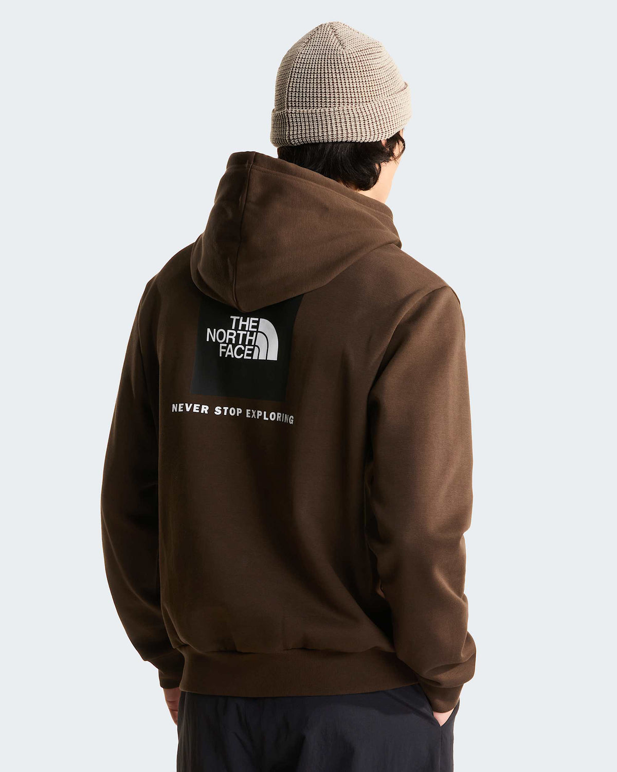 The North Face Evolution Box hoodie marrone - foto 1