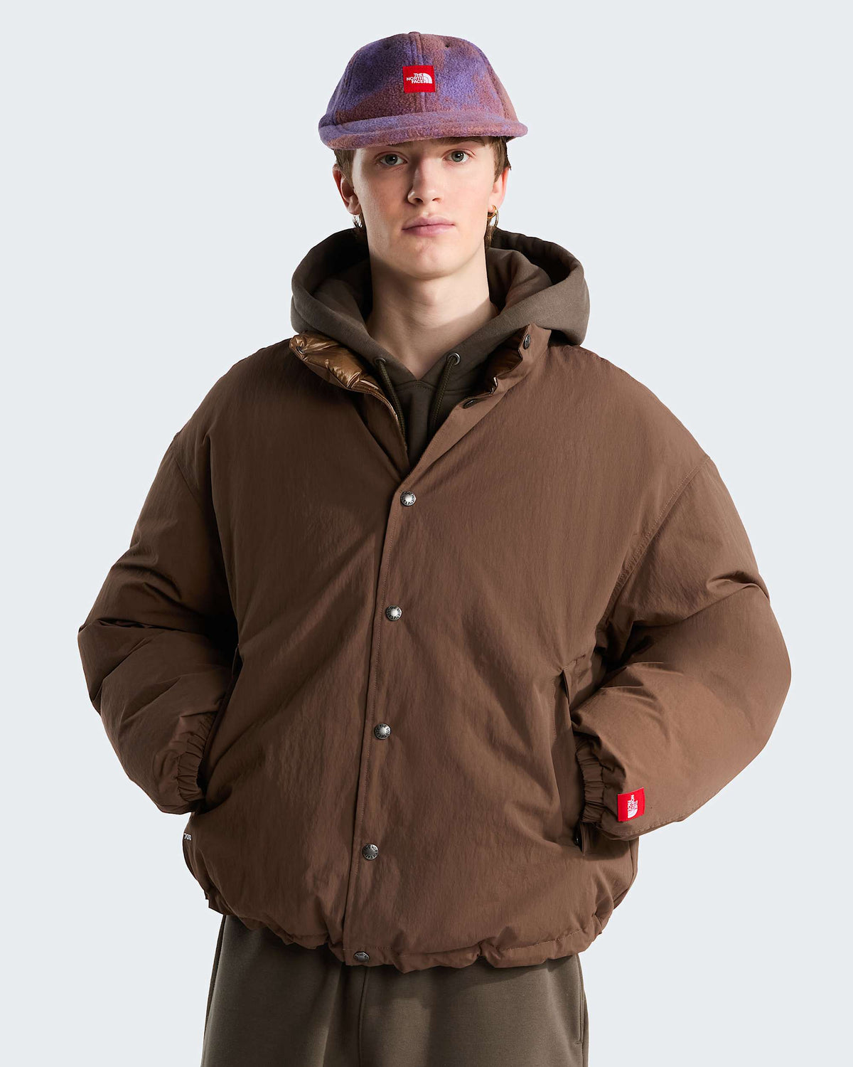 The North Face Red Box piumino marrone - foto 3
