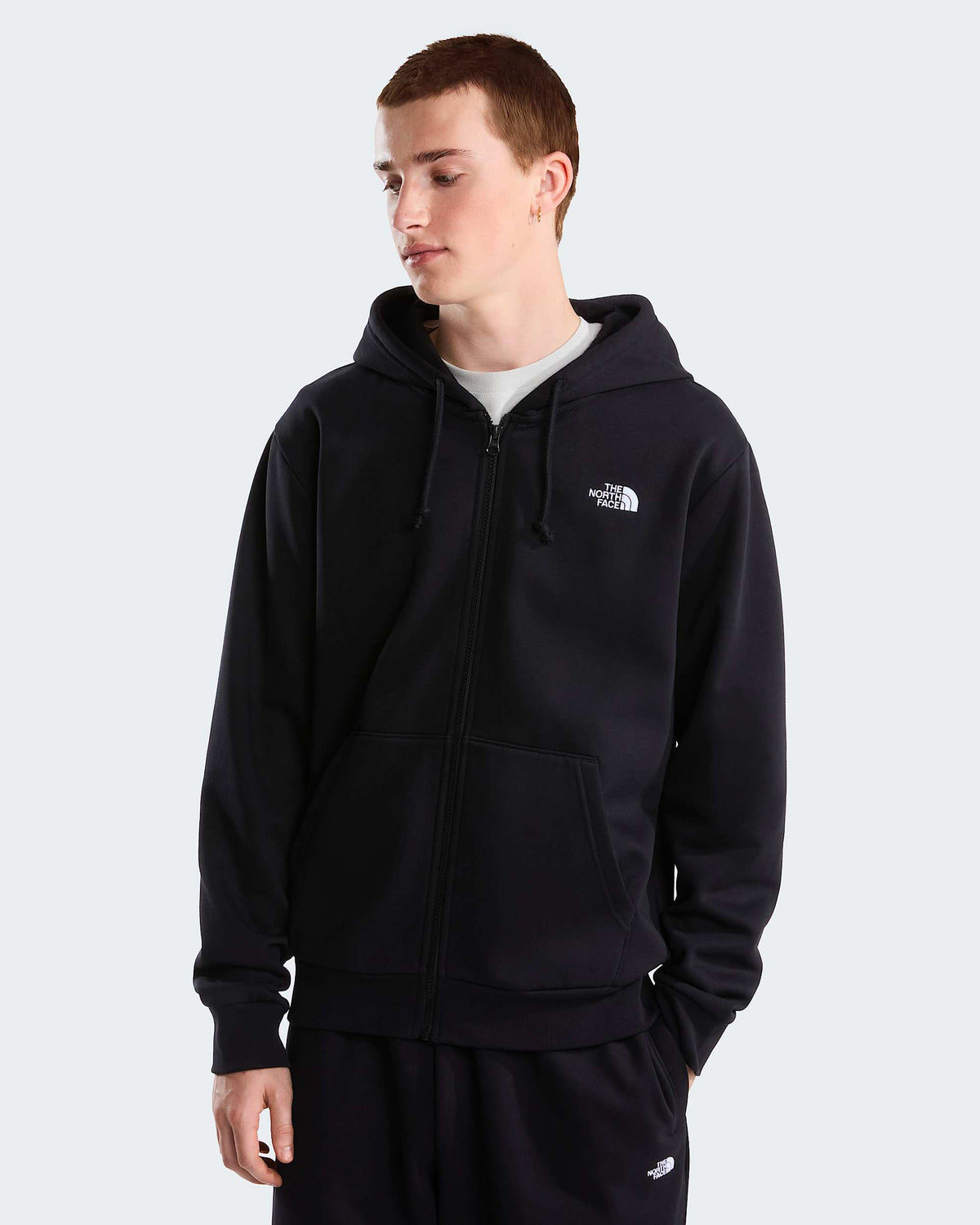 The North Face Simple Dome felpa zip nera - foto 1