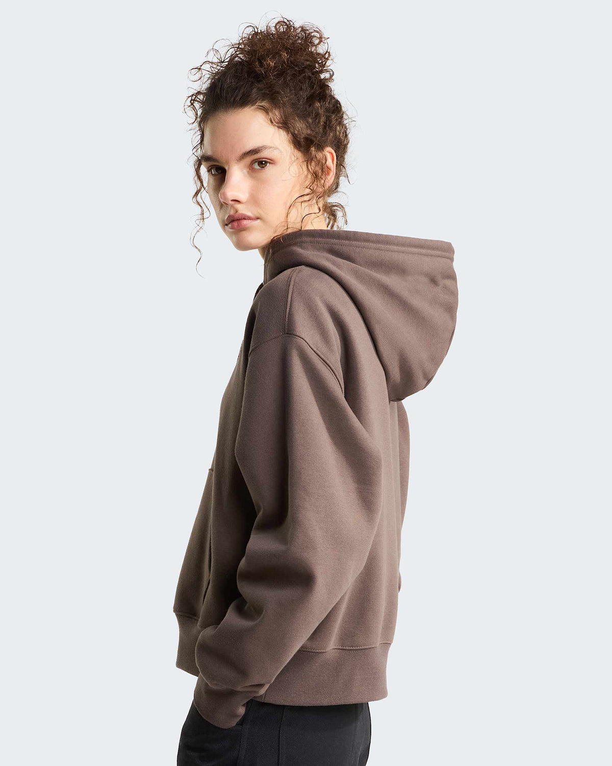 The North Face Simple Dome hoodie donna marrone - foto 3