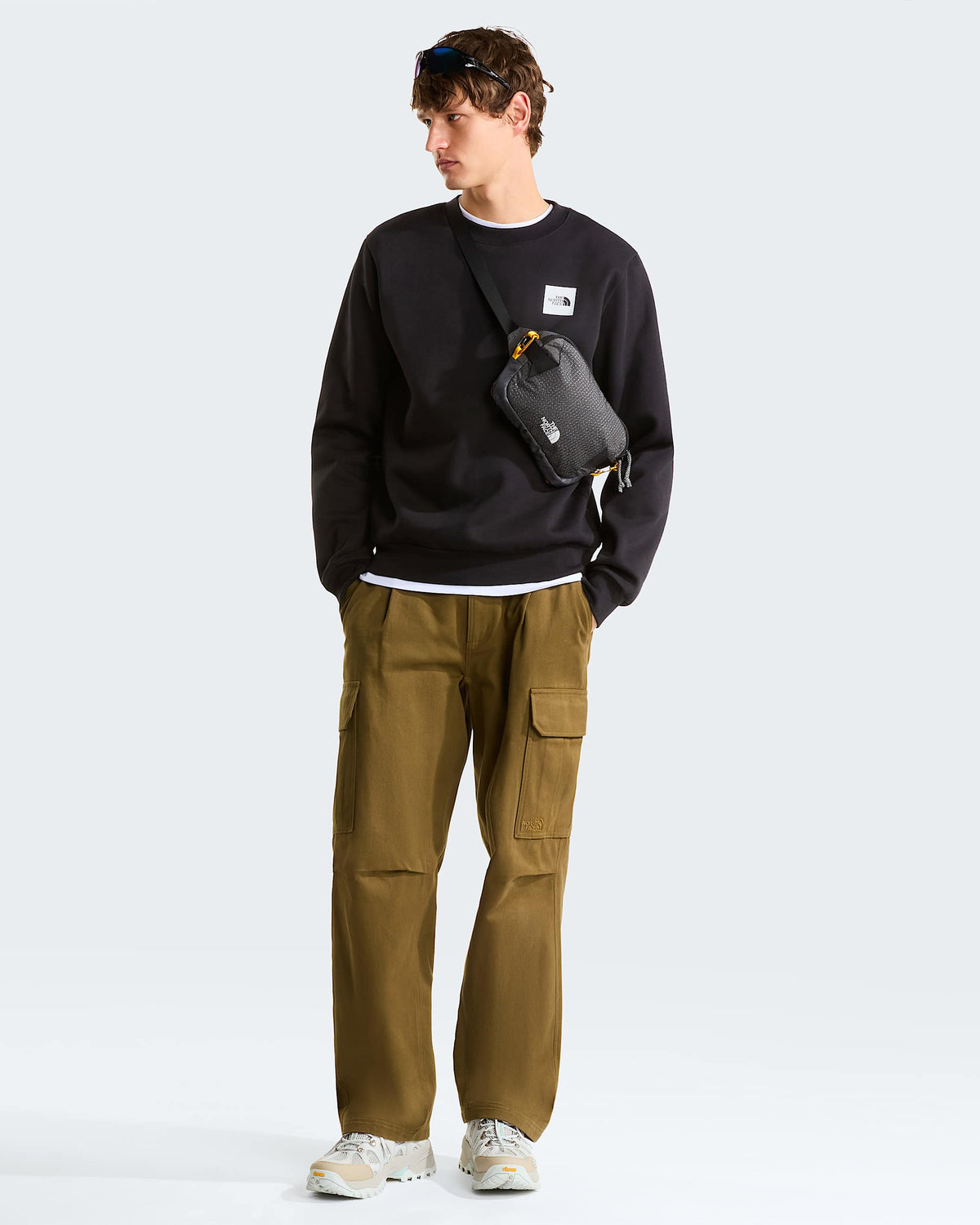 The North Face Box Half Dome felpa nera - foto 2