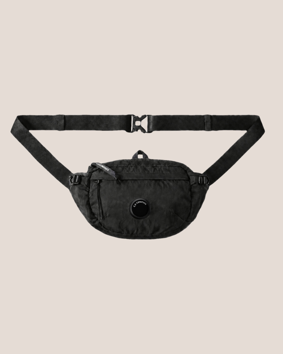 C.P. Company Nylon B Lens Crossbody Pack - Black