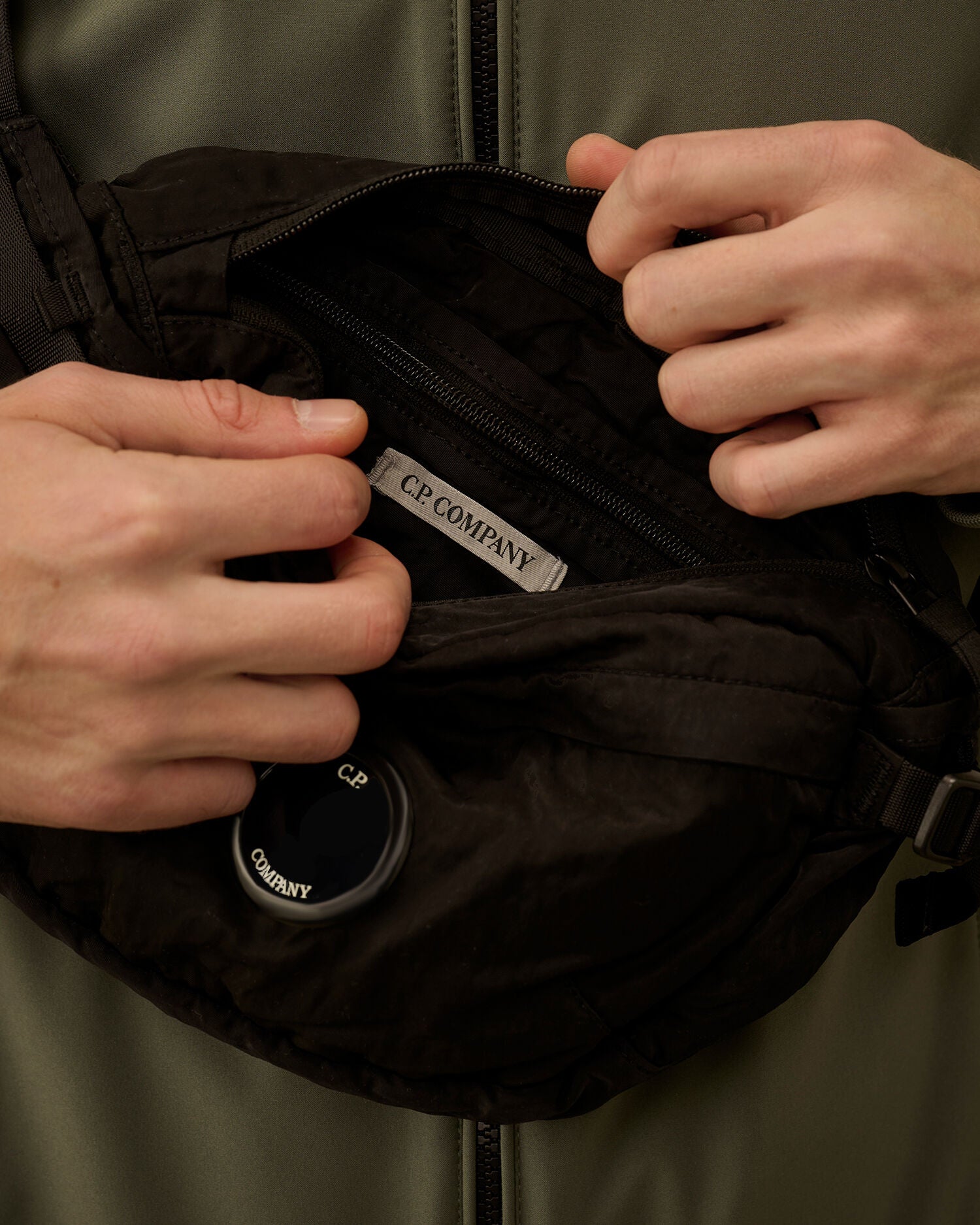 Nylon B Waistbag C.P. Company - Black
