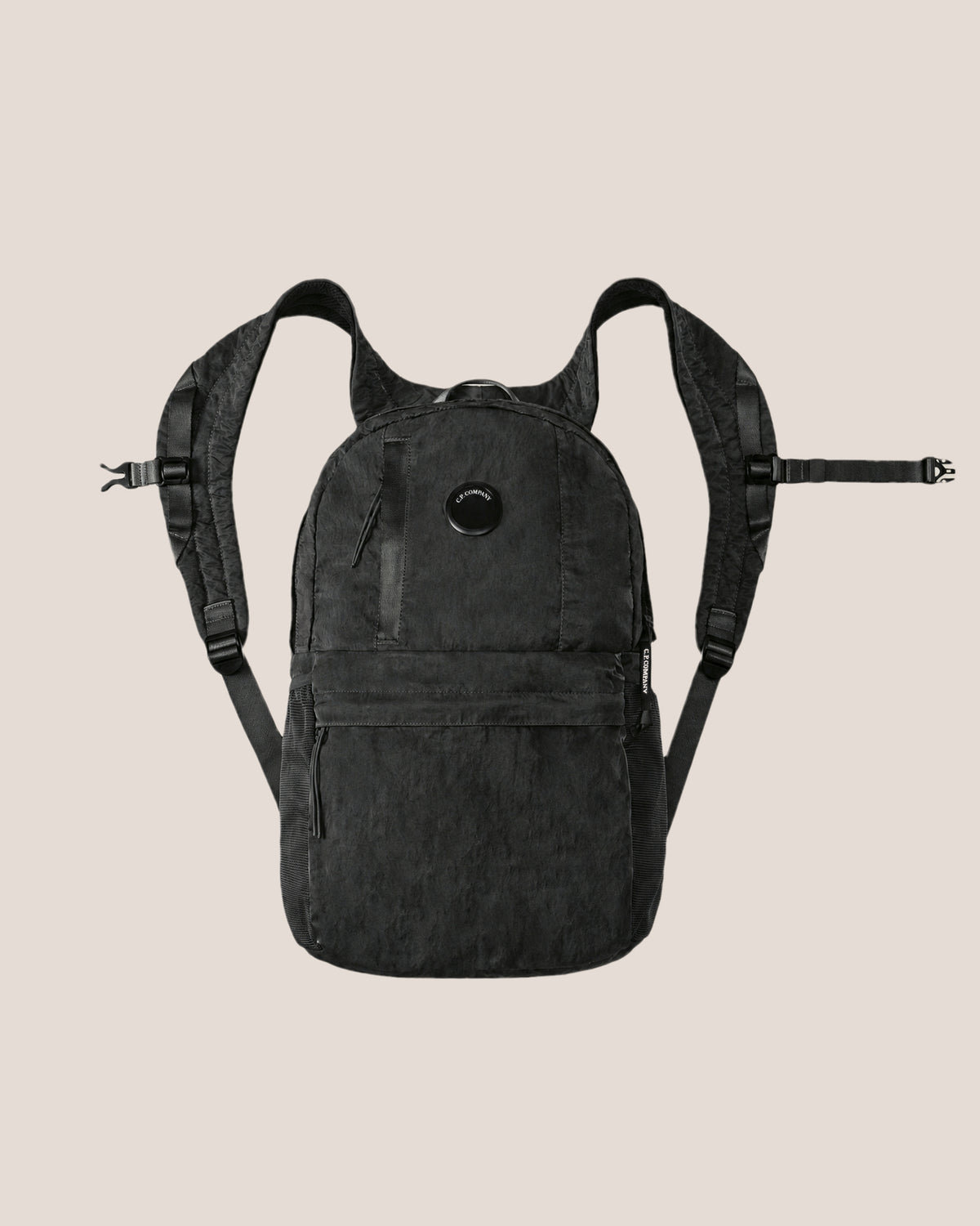 C.P. Company Nylon B Lens Backpack - Black