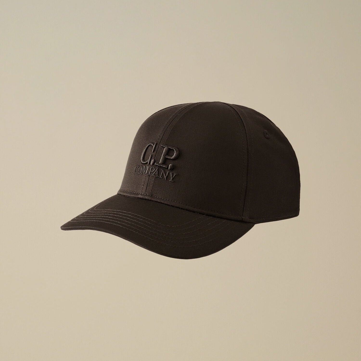 Gabardine Contrast Cap C.P. Company - Black
