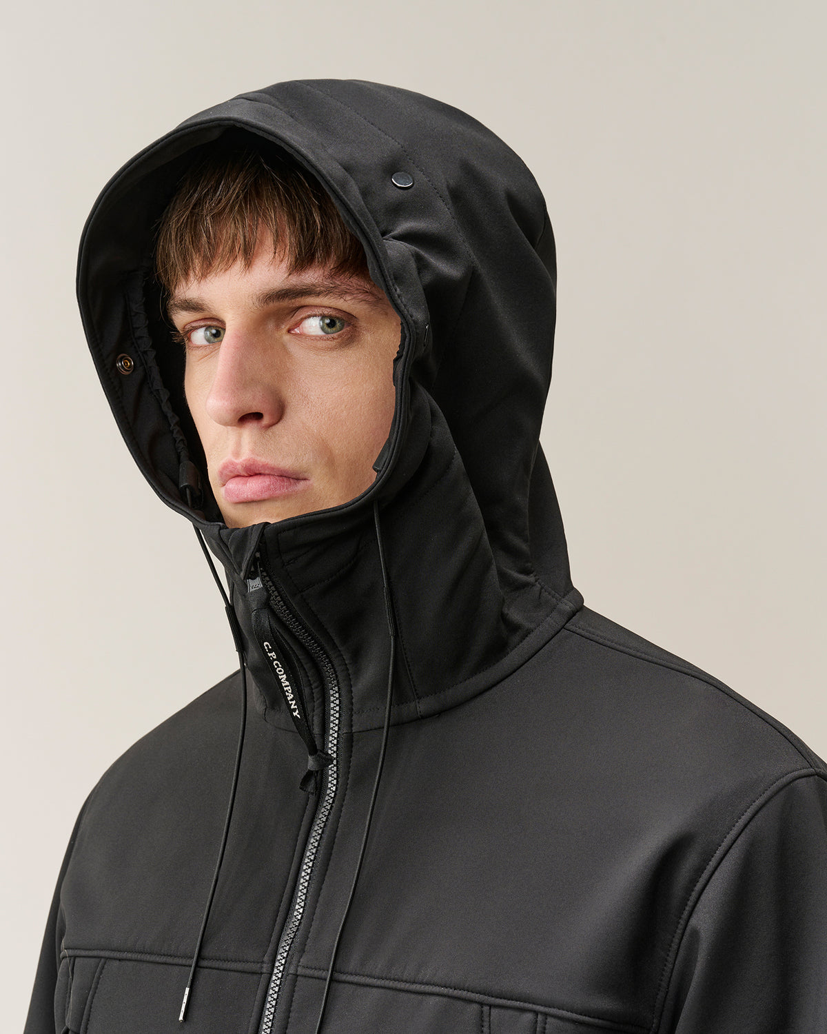 C.P. Company C.P. Shell-R Goggle Jacket - Black, detail 4
