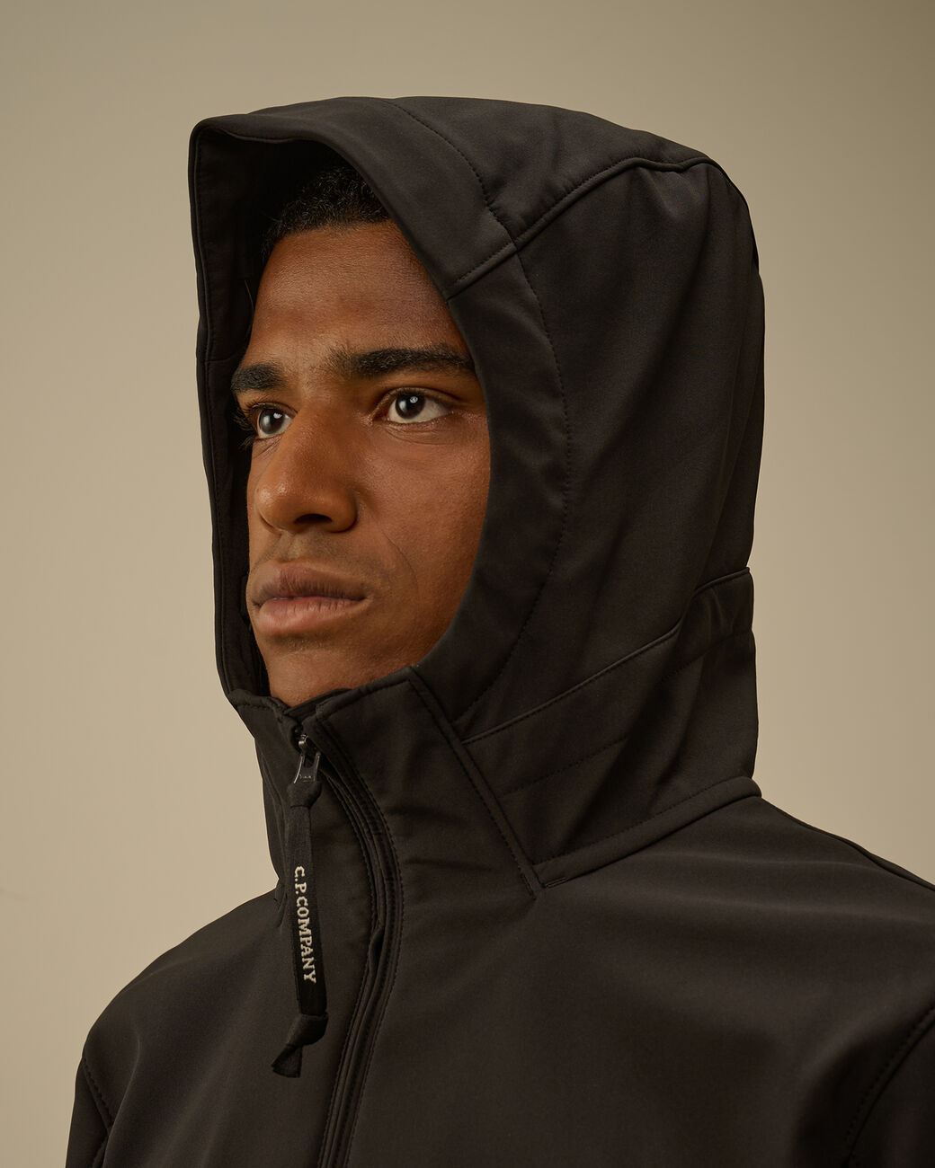 C.P. Shell-R Hooded Jacket CP Company® AW25 - Black