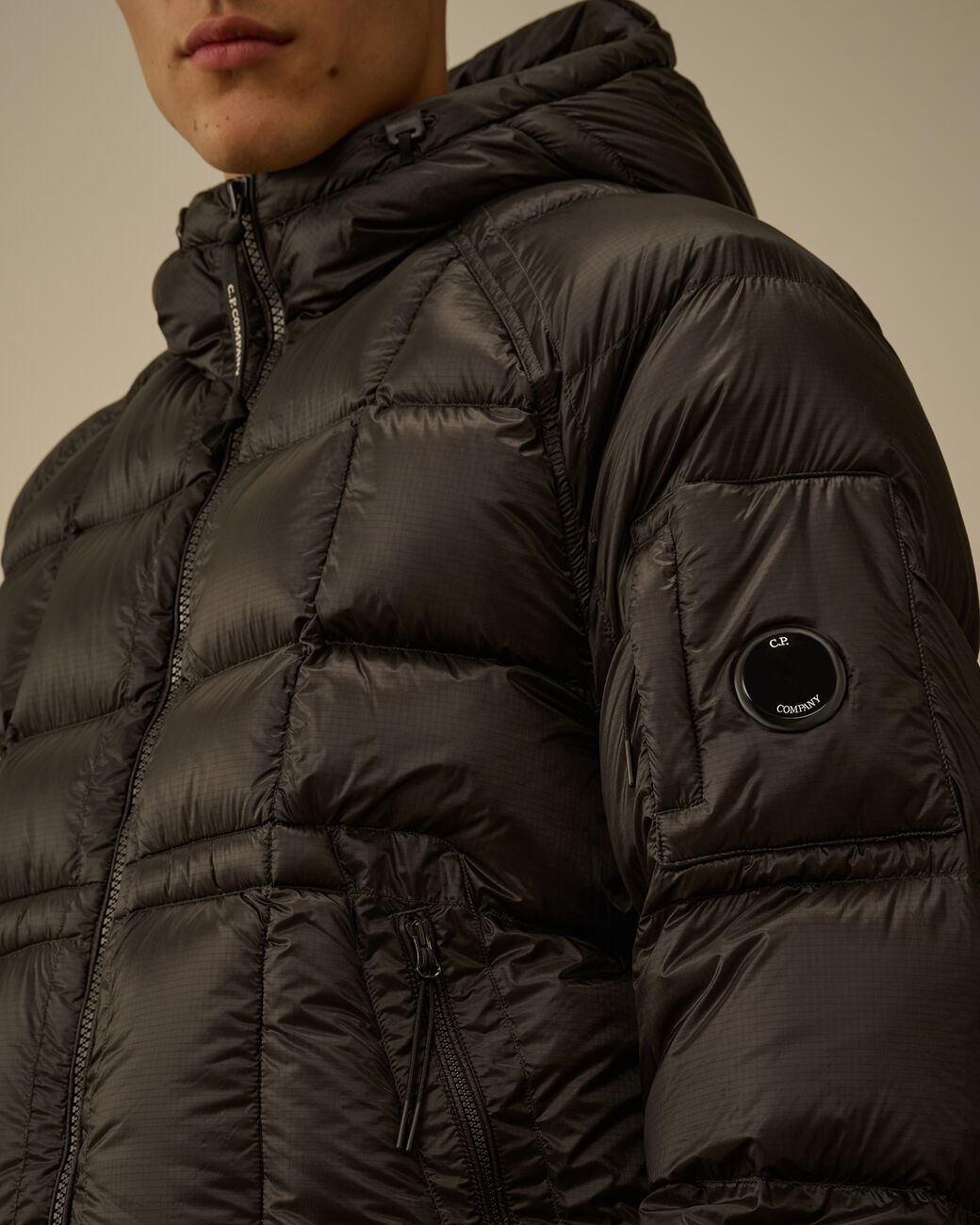 D.D. Shell Hooded Down Jacket CP Company® AW25 - Black
