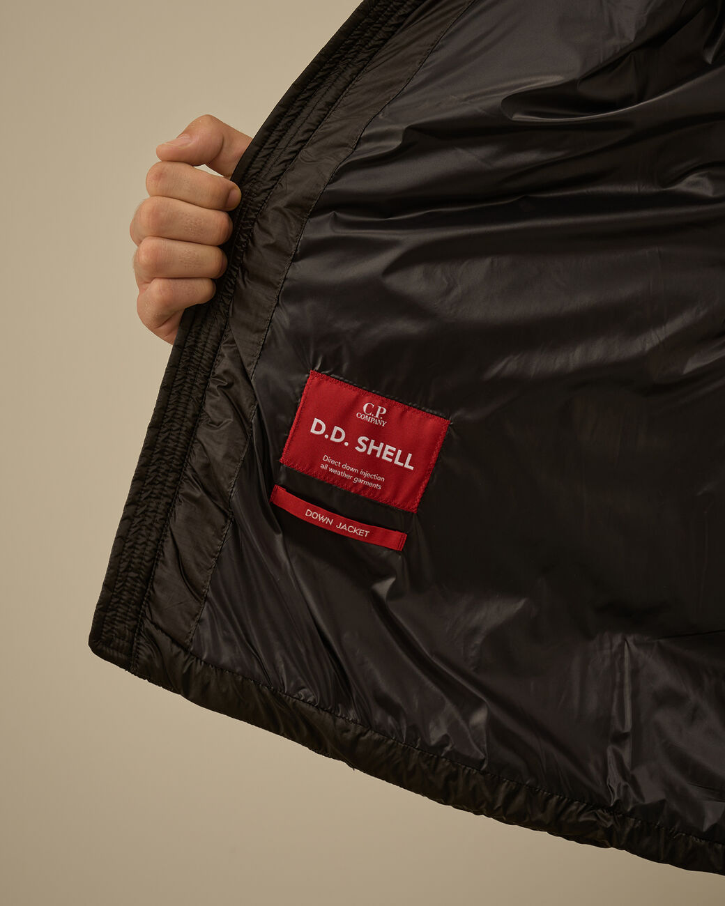 D.D. Shell Hooded Down Jacket CP Company® AW25 - Black