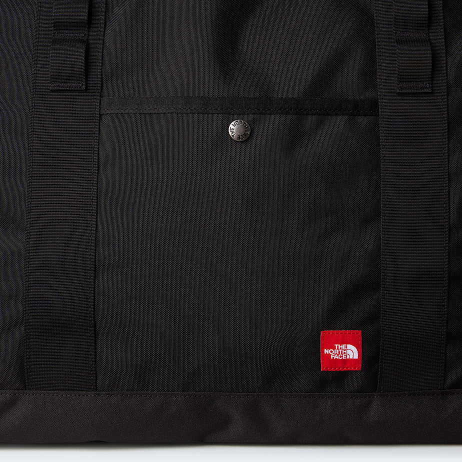 Red Box Large Tote Bag Windproof The North Face - TNF Black