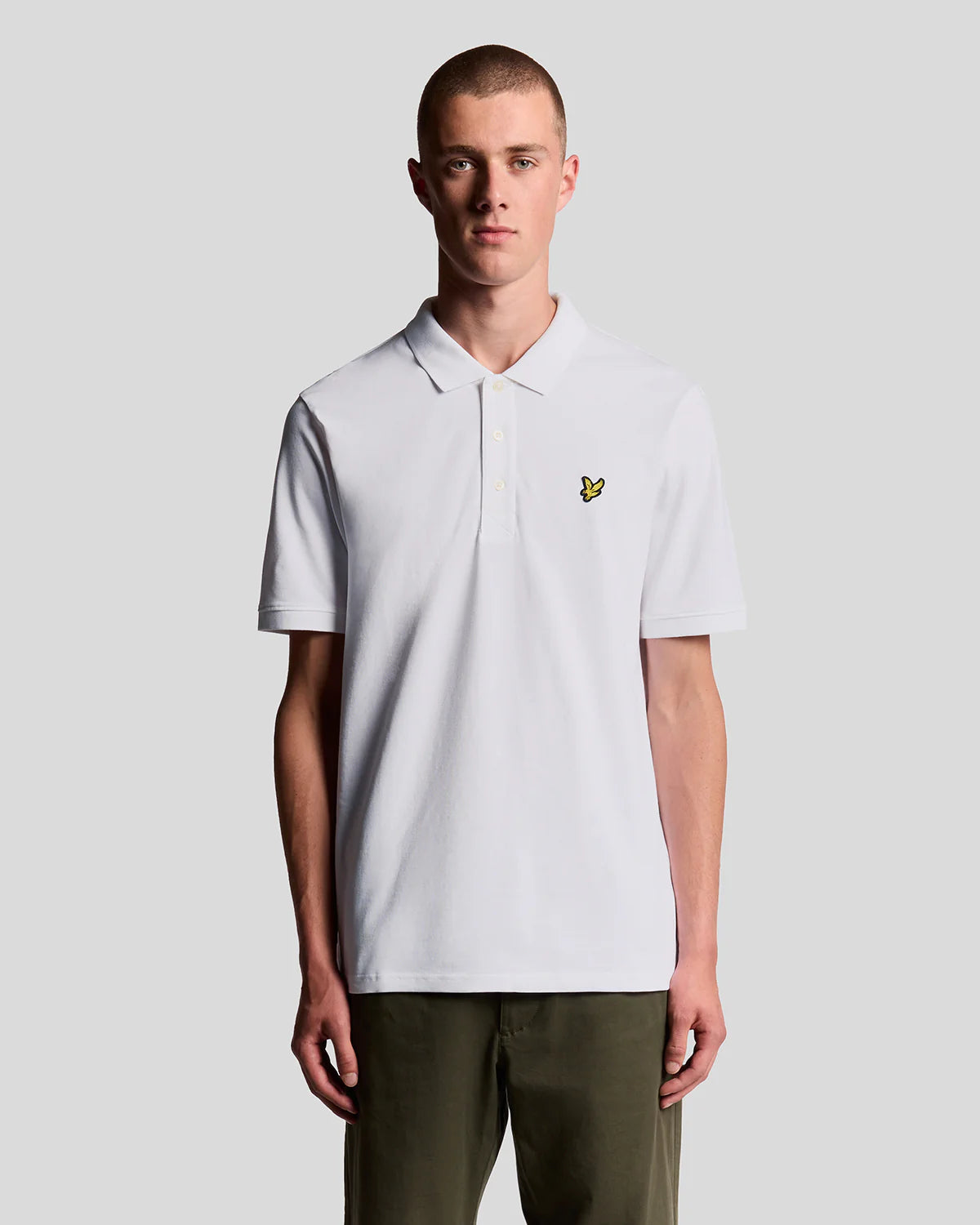 Plain Polo Shirt Lyle & Scott - White