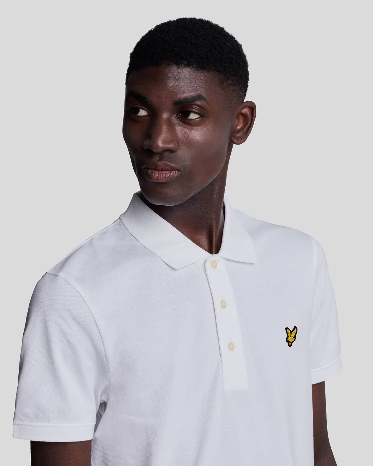 Plain Polo Shirt Lyle & Scott - White