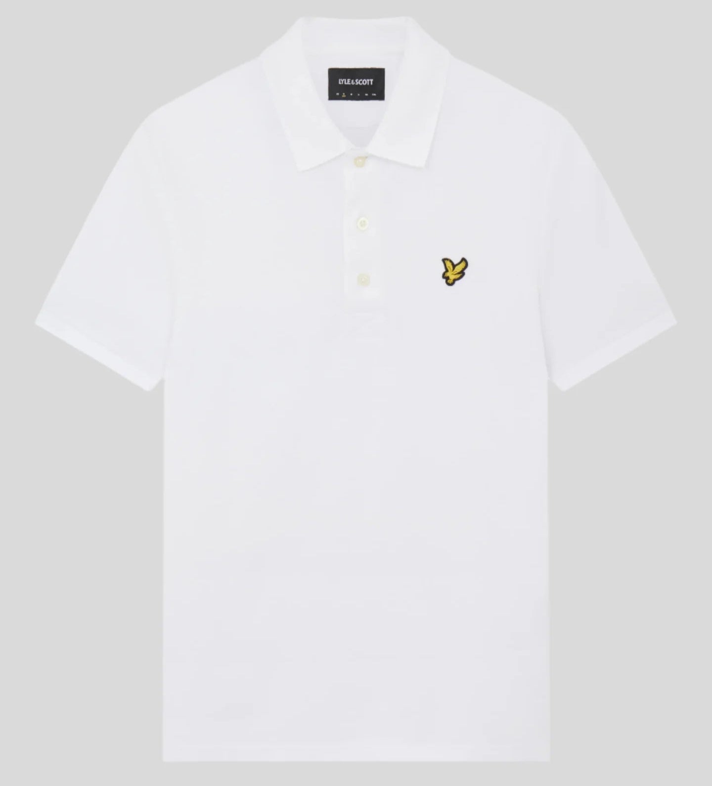 Plain Polo Shirt Lyle & Scott - White